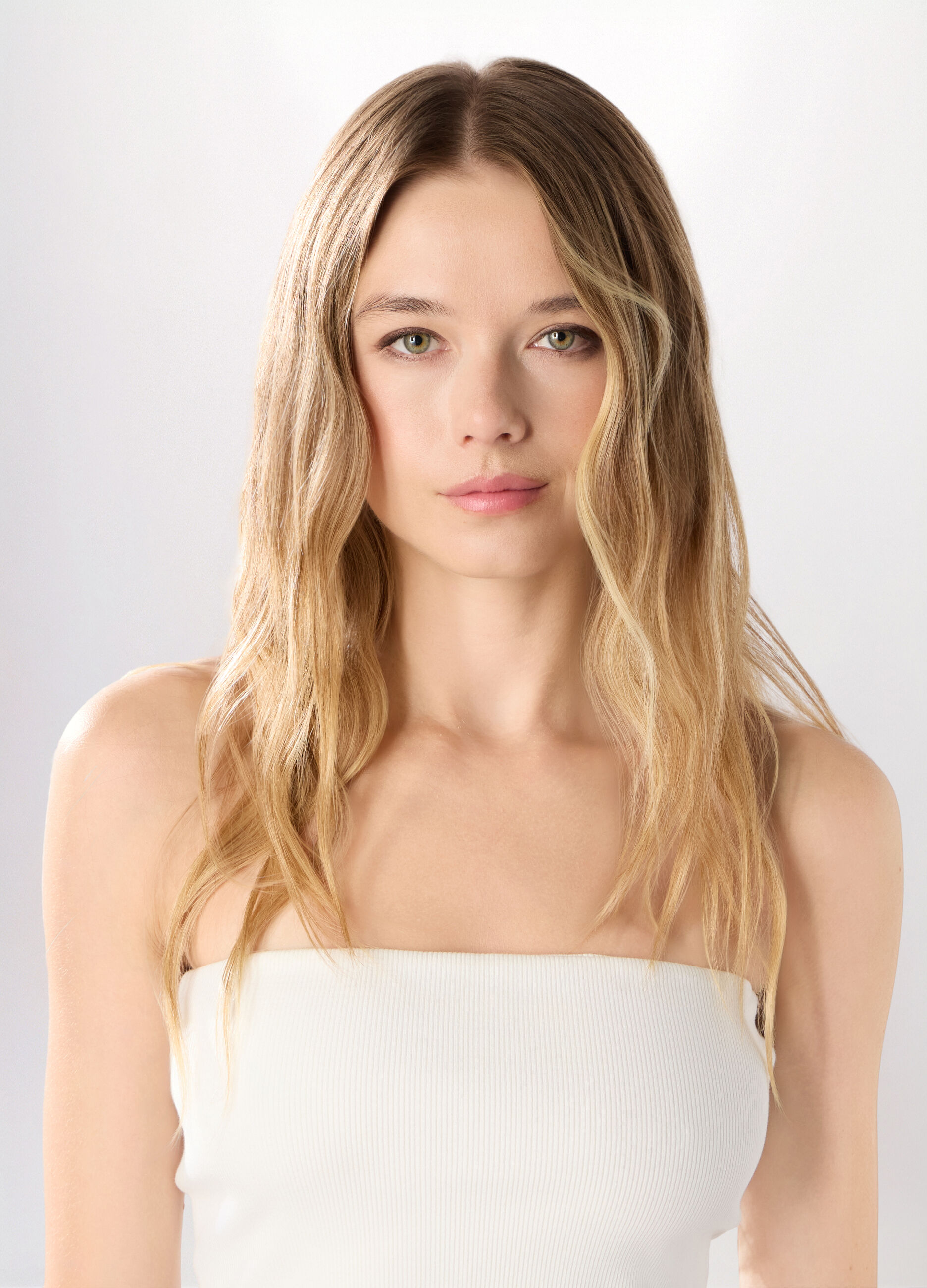 Top in costina di cotone stretch donna_2