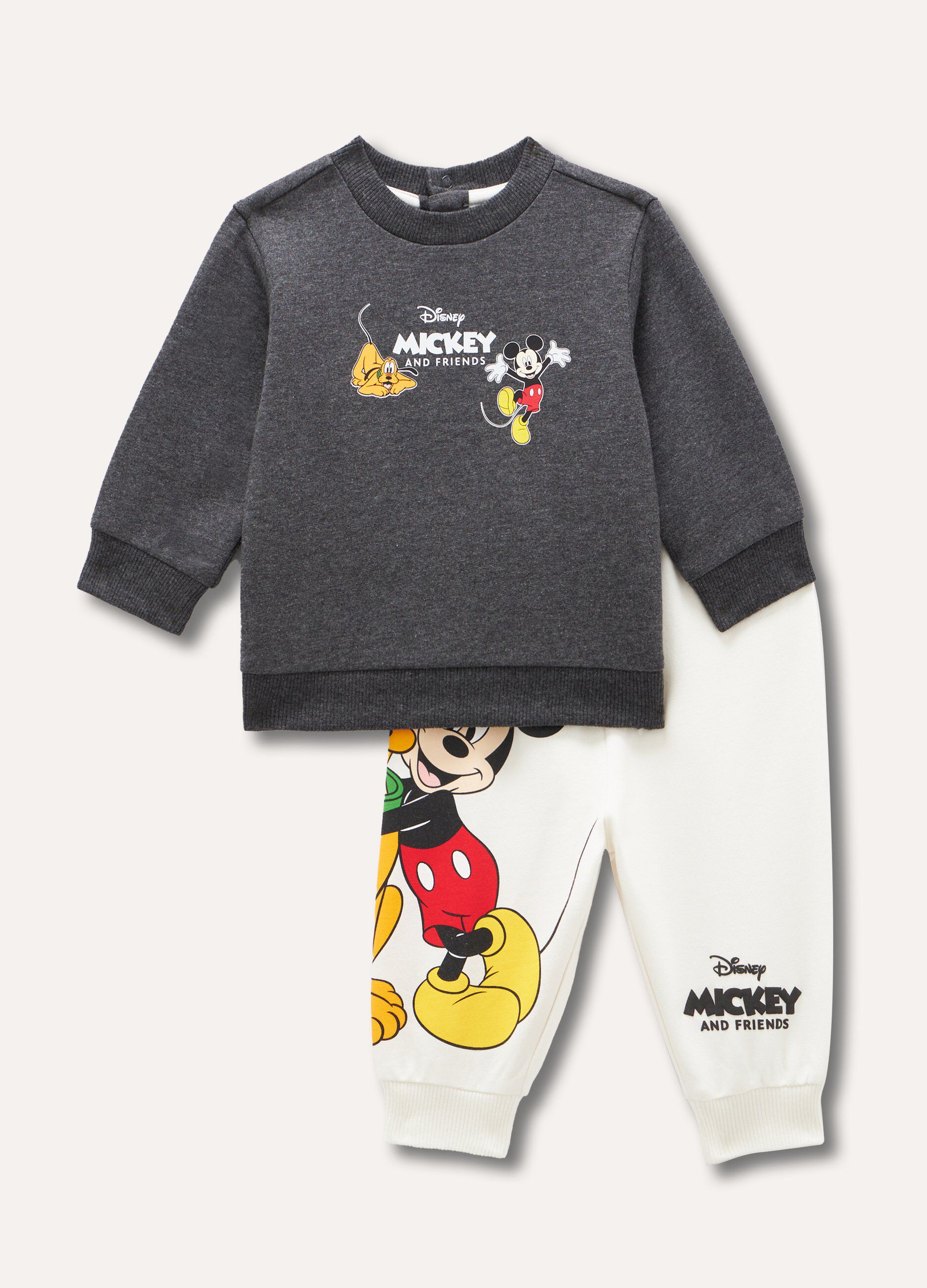 Jogging set in misto cotone neonato_0