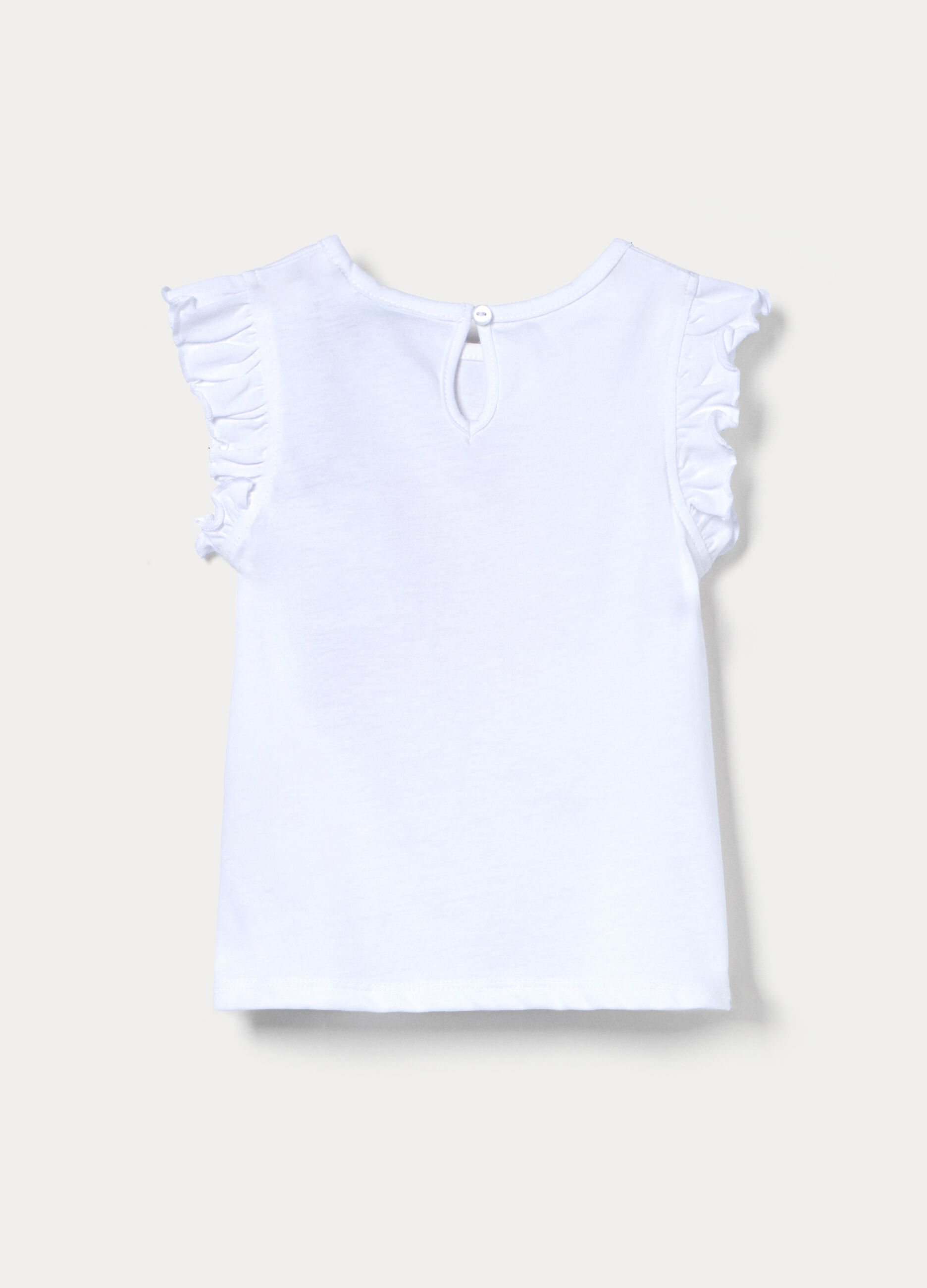 Canotta in jersey di puro cotone bimba_1