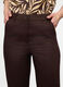 Pantaloni fit regular misto lino donna_2