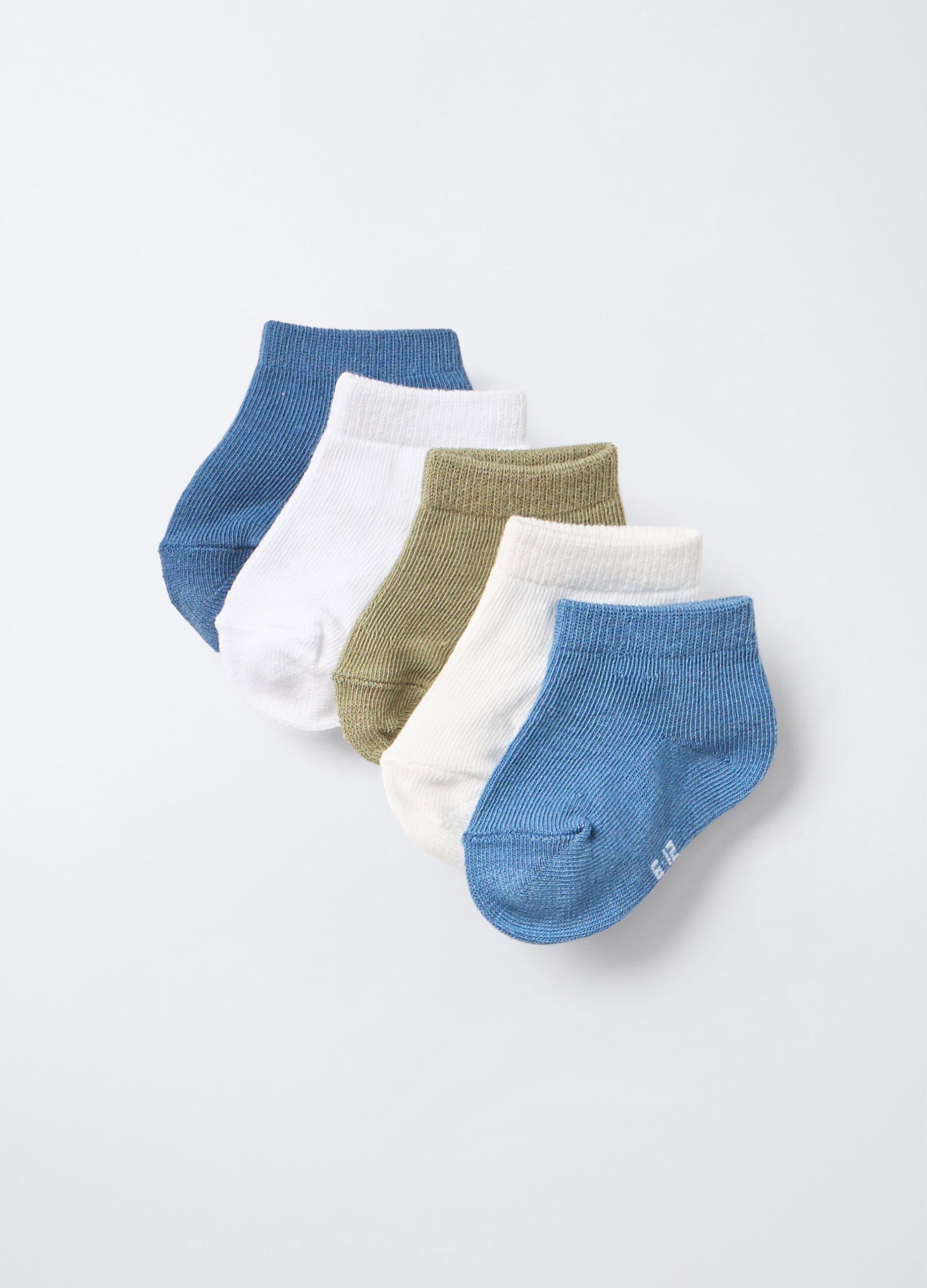 Pack 5 calze corte misto cotone_0