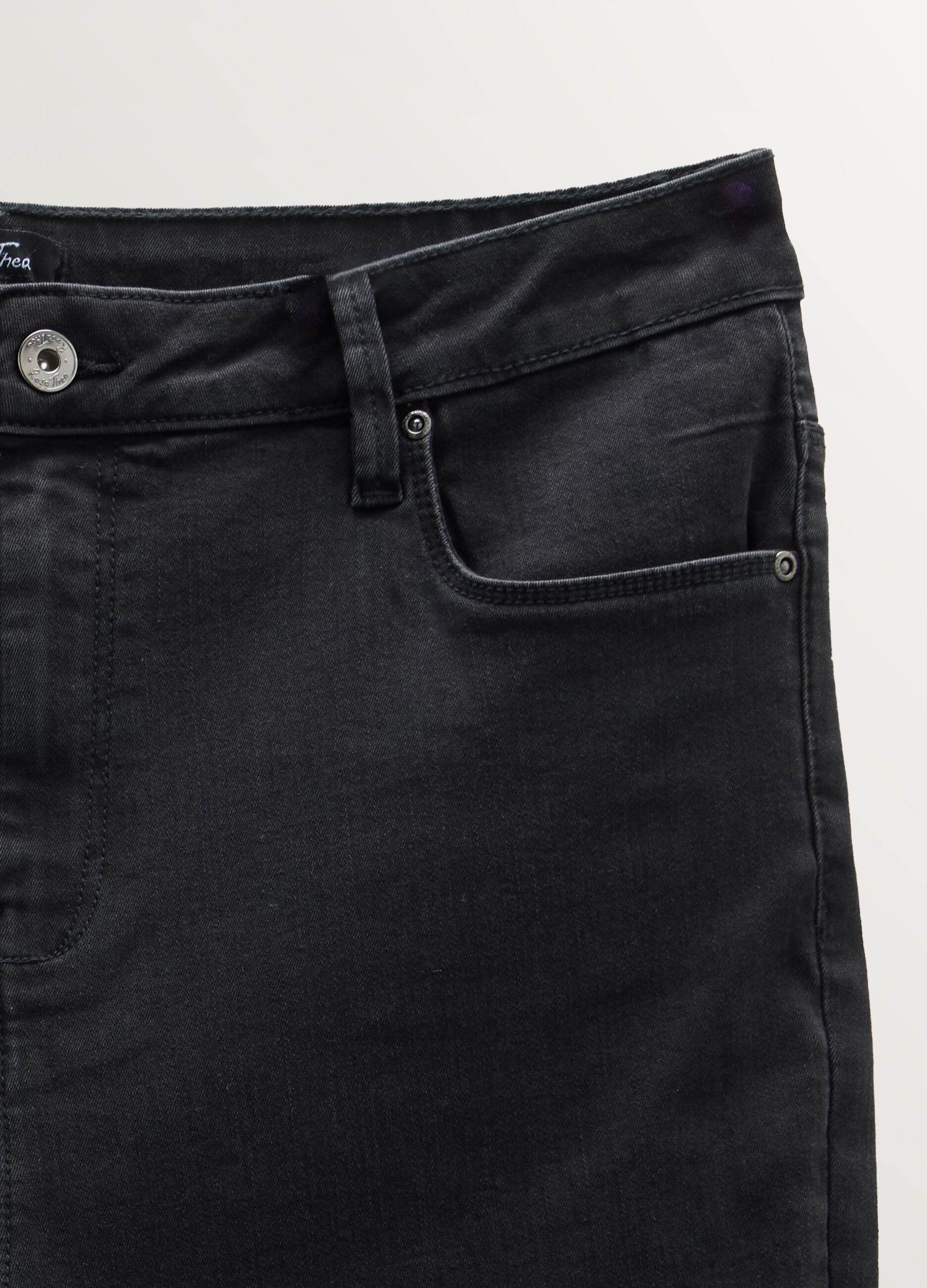 Pantaloni Fit Regular in denim di cotone stretch donna curvy_2
