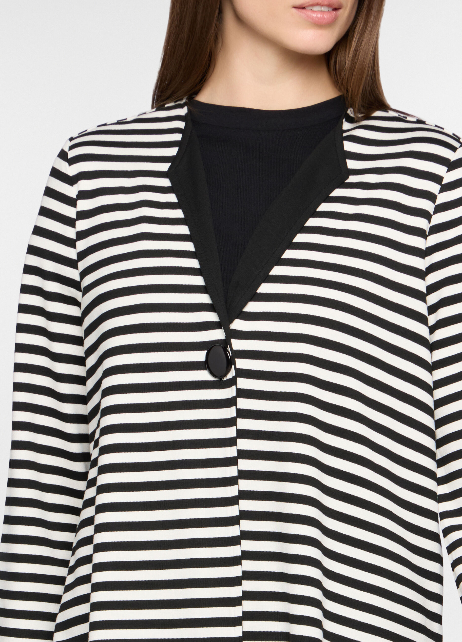 T-shirt leggera over fit in jersey stretch donna_2