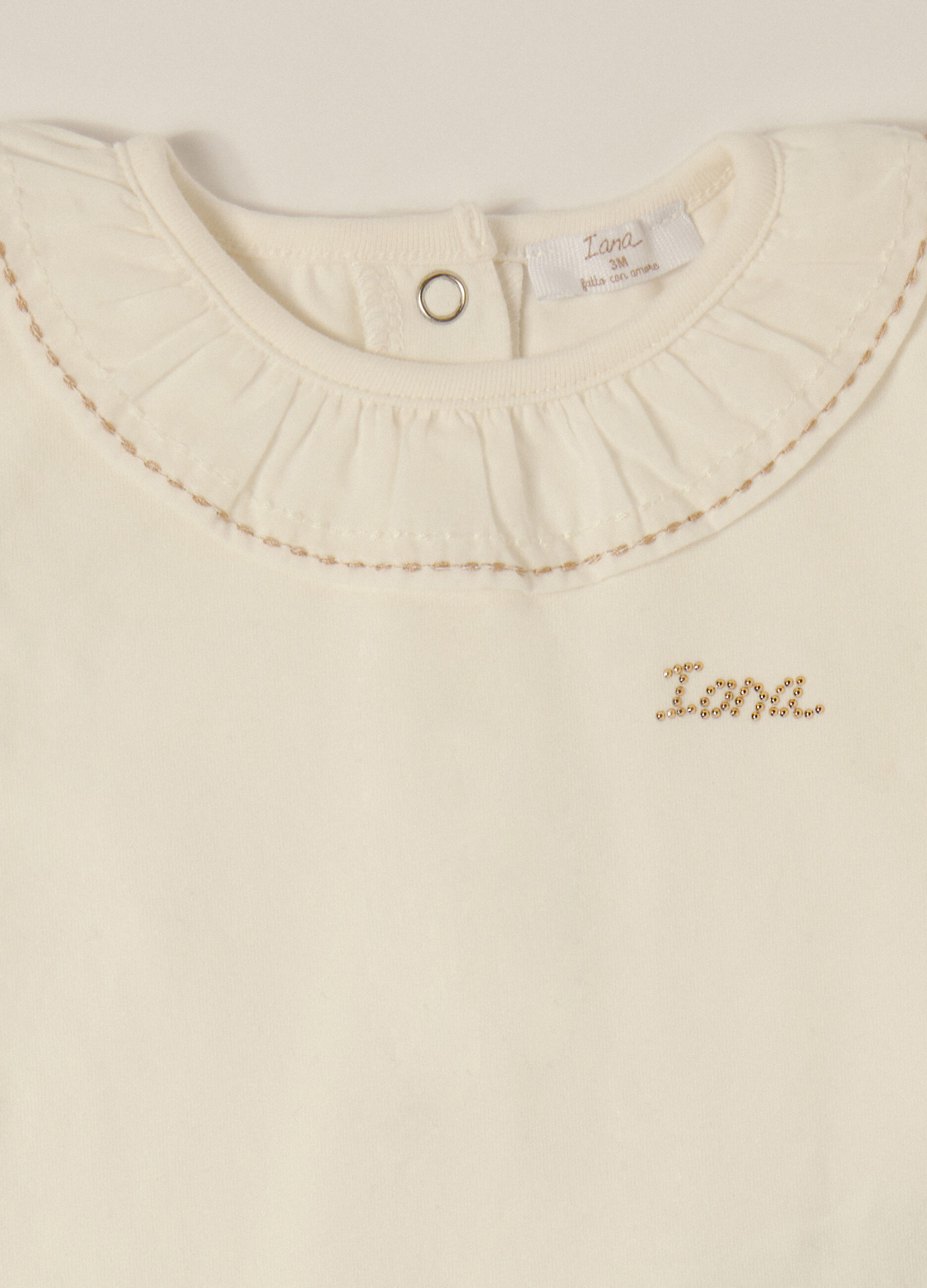 Set body e salopette in velour stretch IANA_3