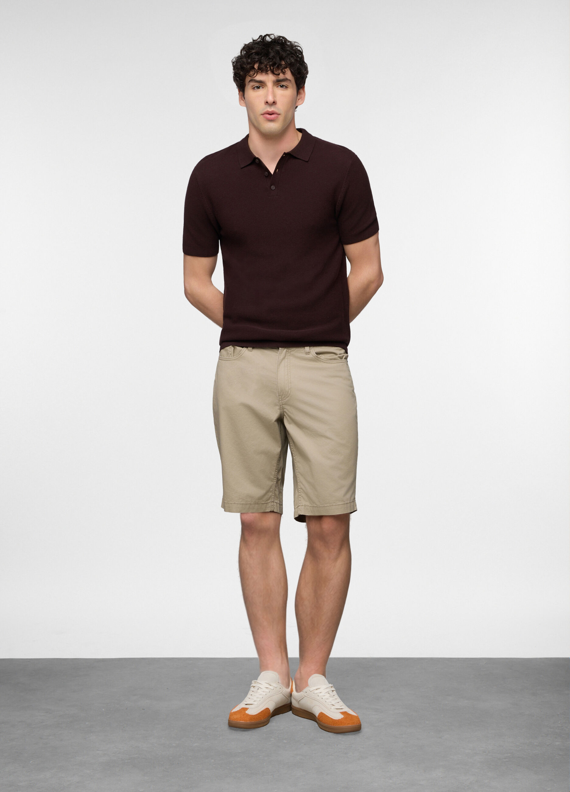 Bermuda in puro cotone uomo_0