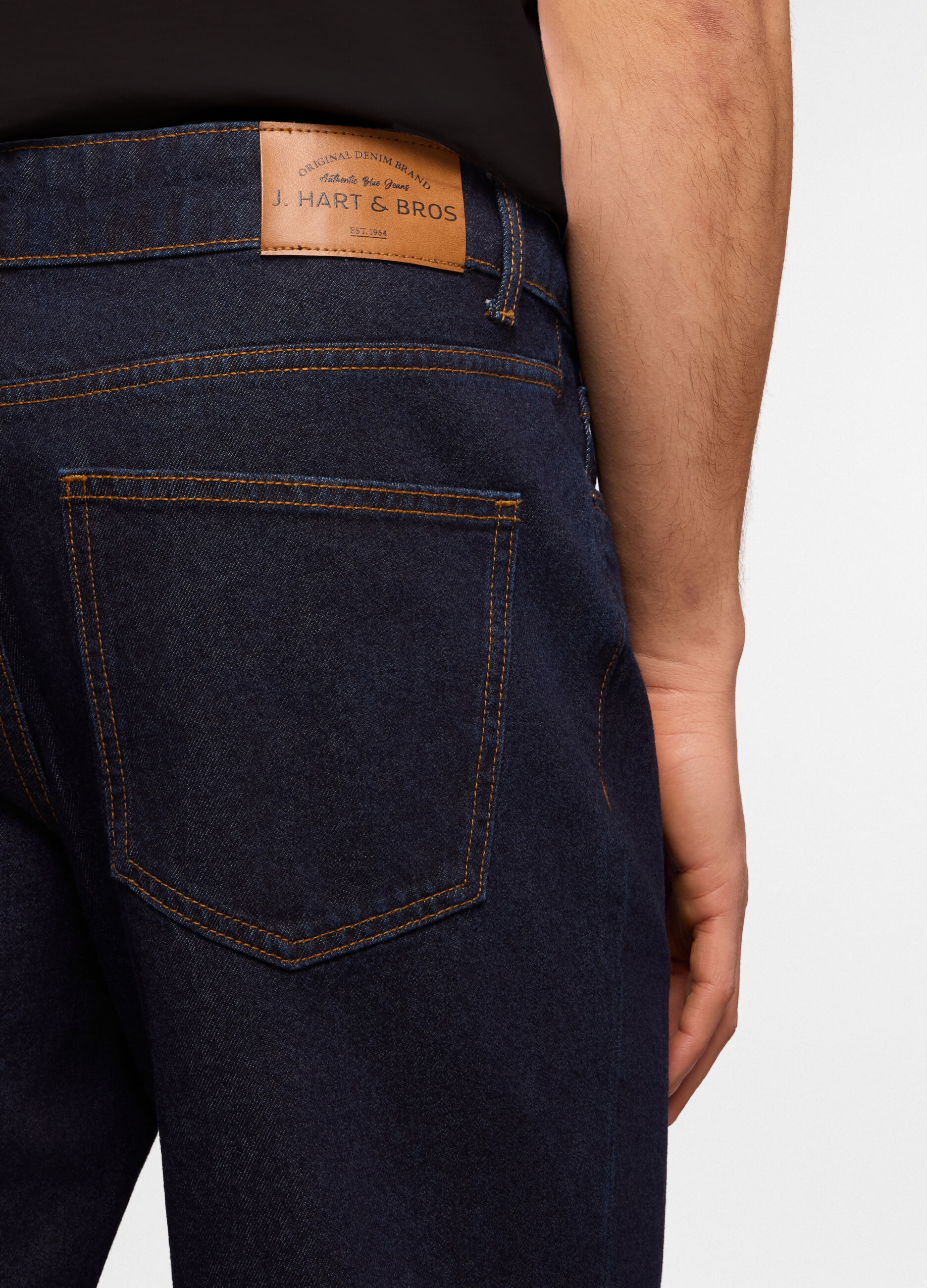Jeans 5 tasche slim fit in denim uomo_3