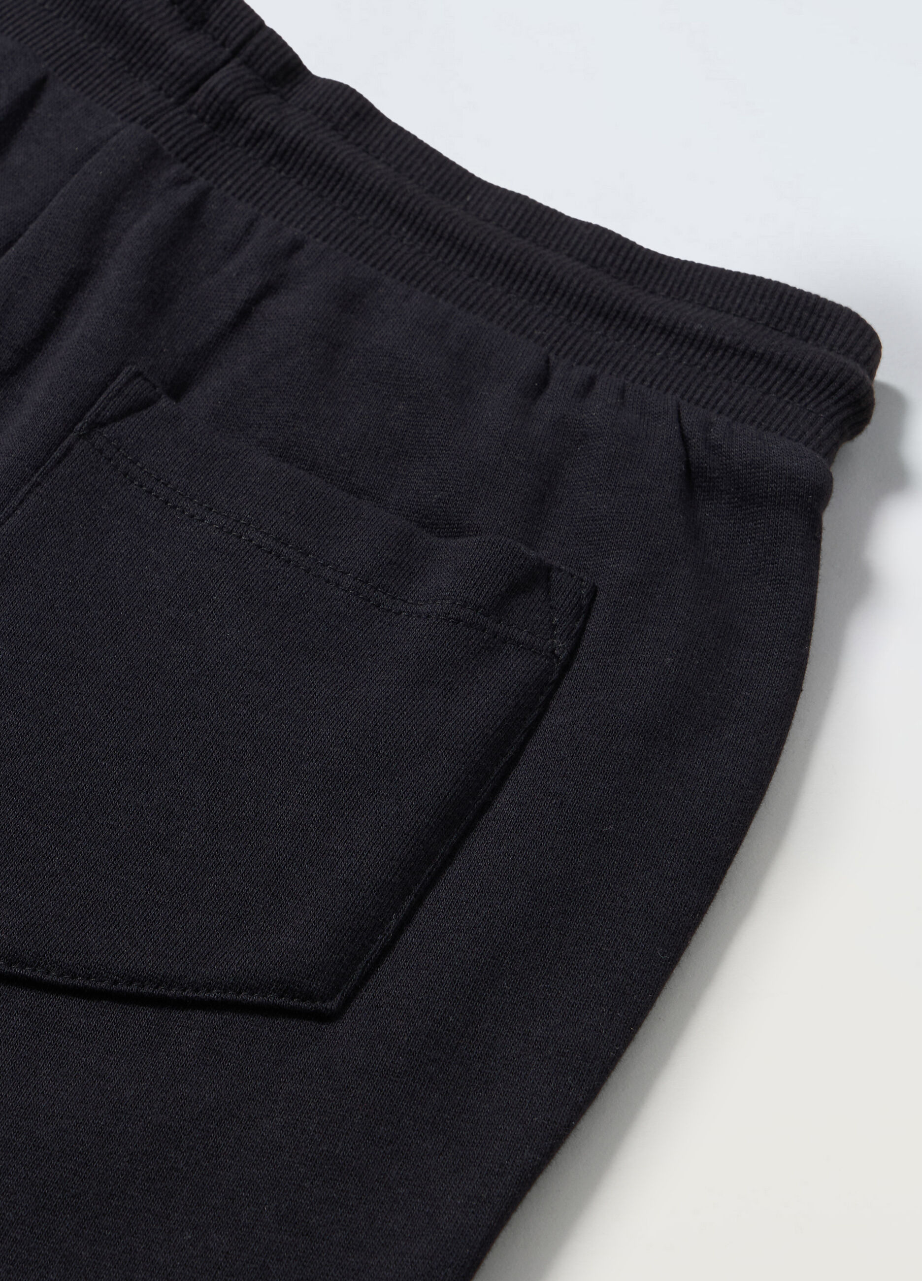 Joggers in felpa di cotone ragazzo_1