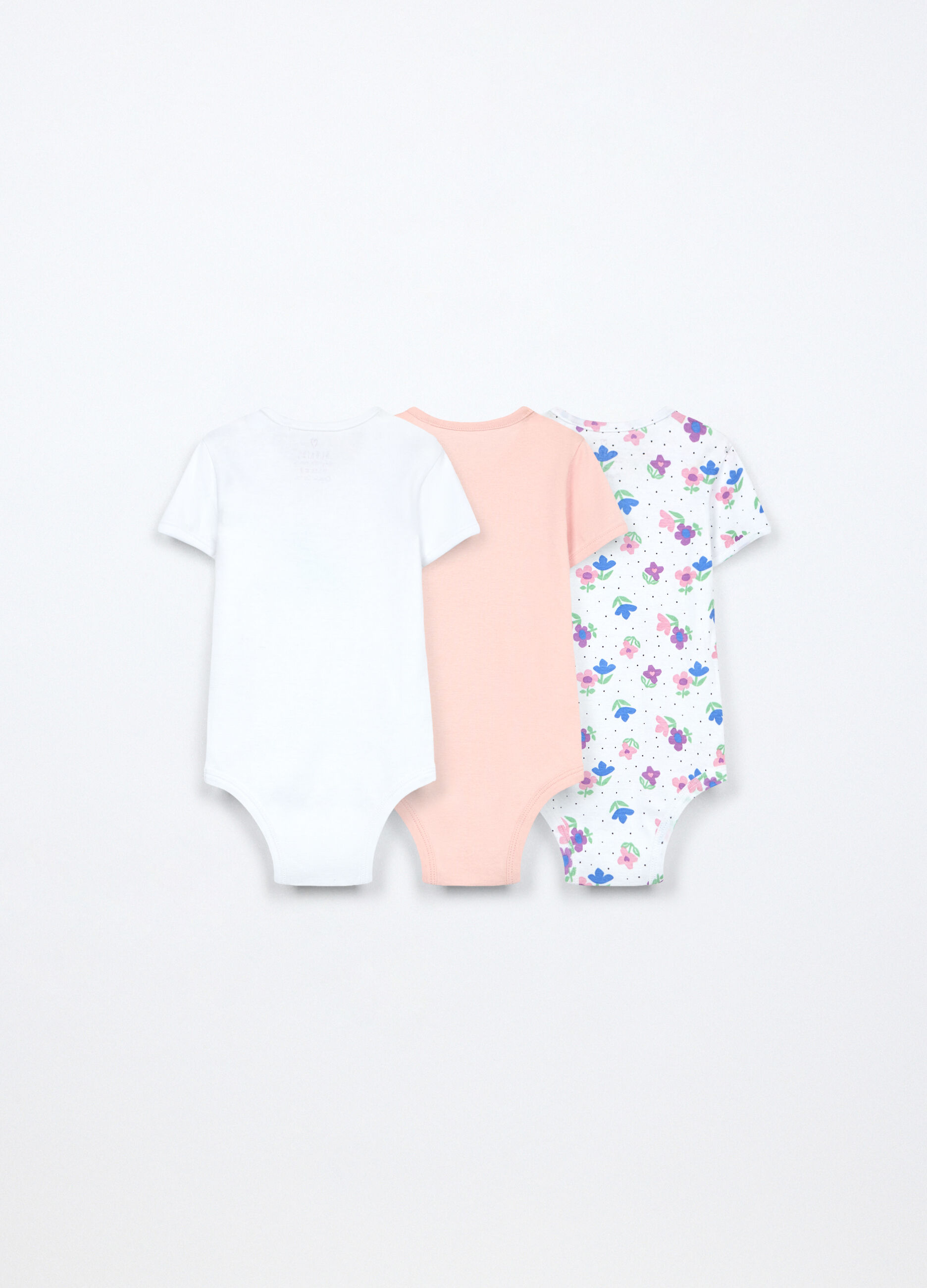 Pack 3 body in puro cotone neonata_1