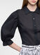 Camicia fit regular con collo classico in cotone voile donna_2