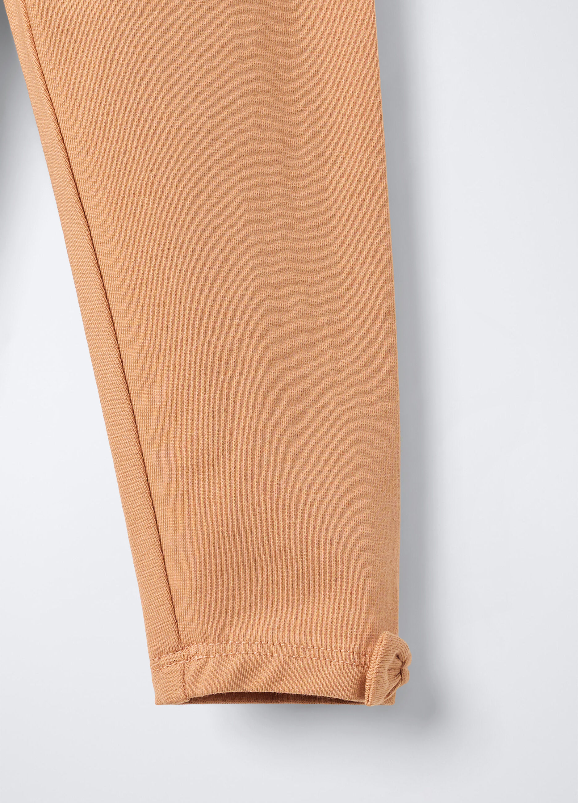 Leggings  in jersey di cotone stretch Fit Slim bimba_2