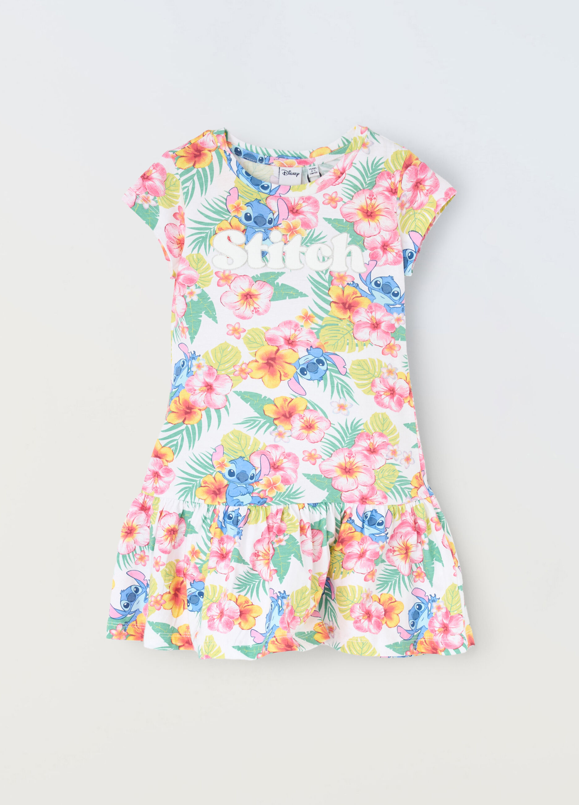 Vestito in jersey di puro cotone bambina_0