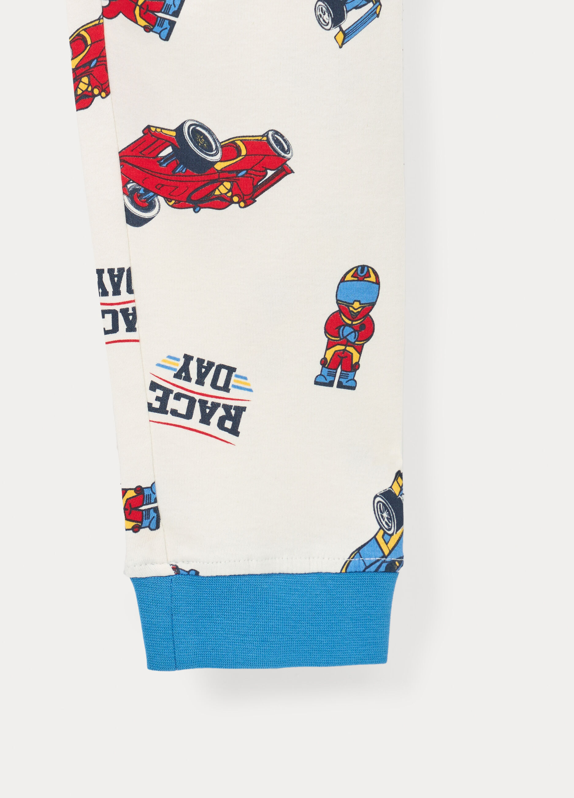 Set pigiama lungo in interlock di puro cotone bambino_3