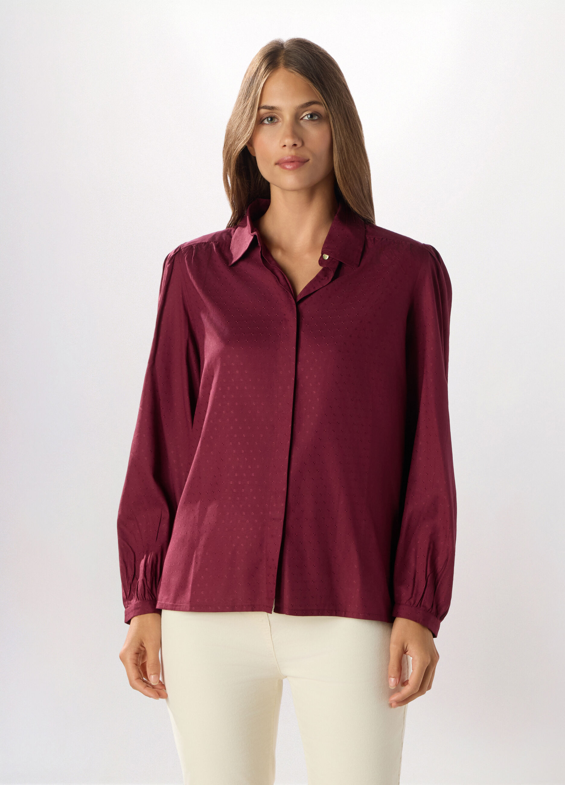 Camicia in pura viscosa donna_0