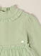 Vestito in costina di cotone stretch IANA neonata_2