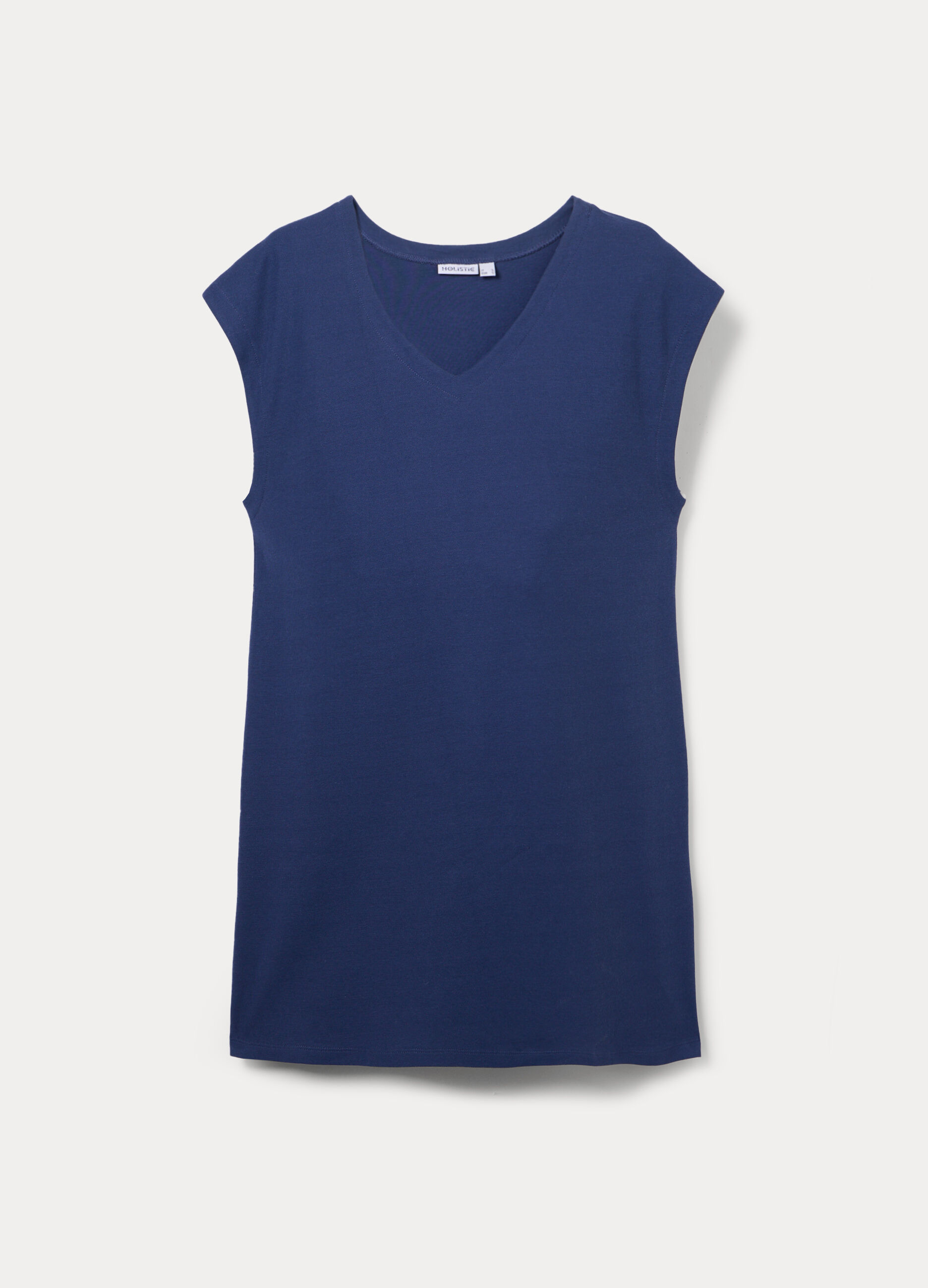 Copricostume caftano in puro cotone donna_0