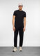 T-shirt girocollo slim fit in cotone uomo_0