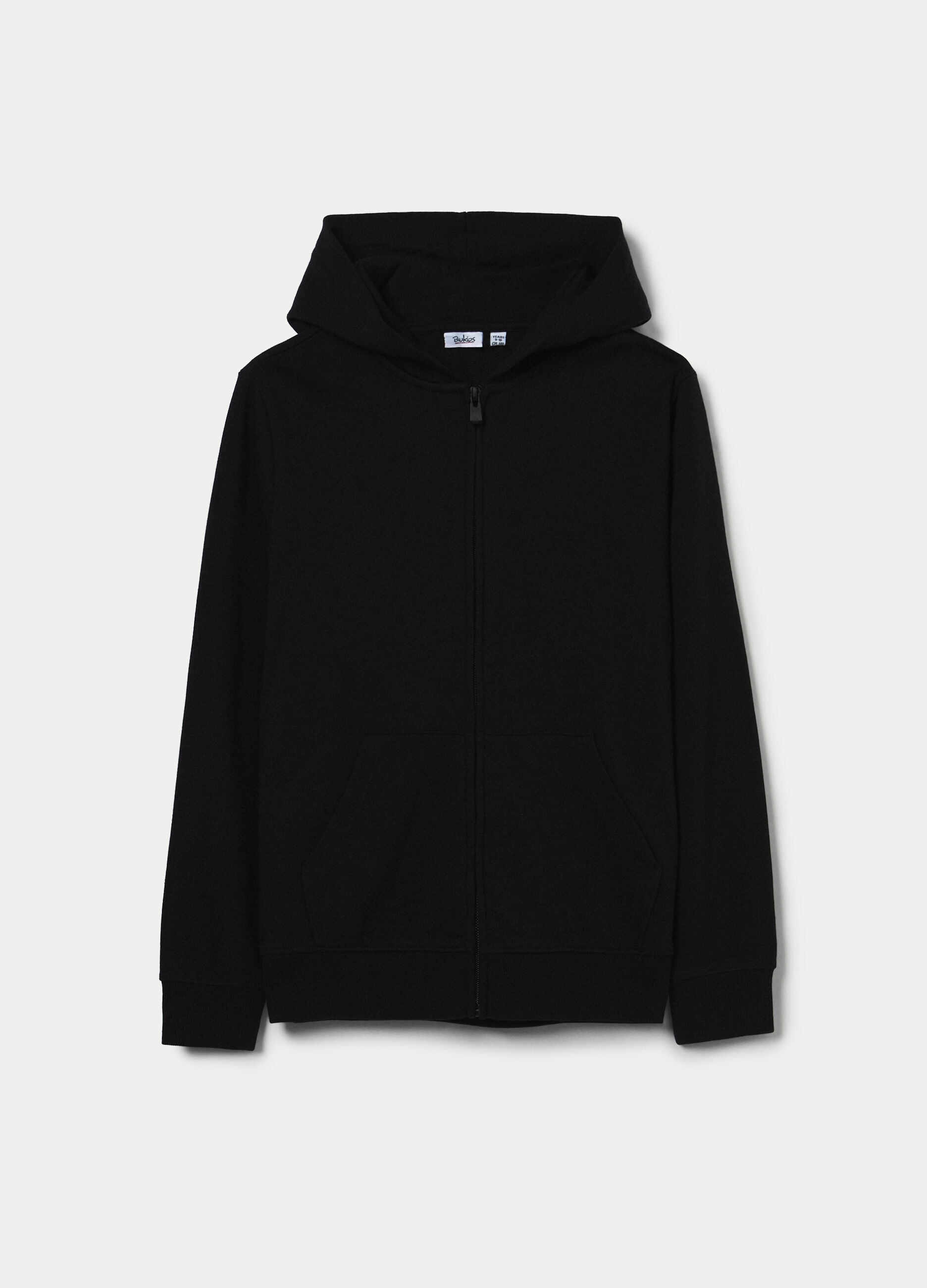 Felpa con cappuccio in french terry di puro cotone ragazzo_0