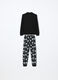 Set pigiama lungo Nightmare Before Christmas in puro cotone ragazzo_1