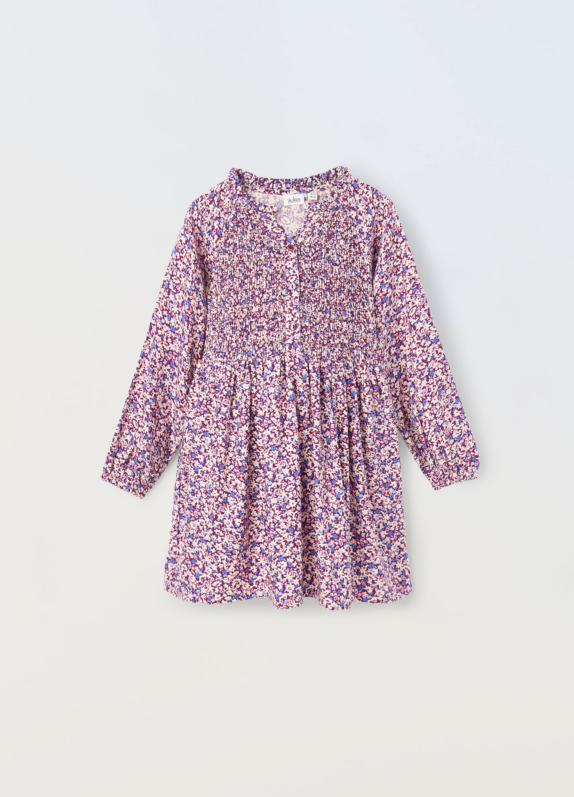 Vestito in pura viscosa bambina