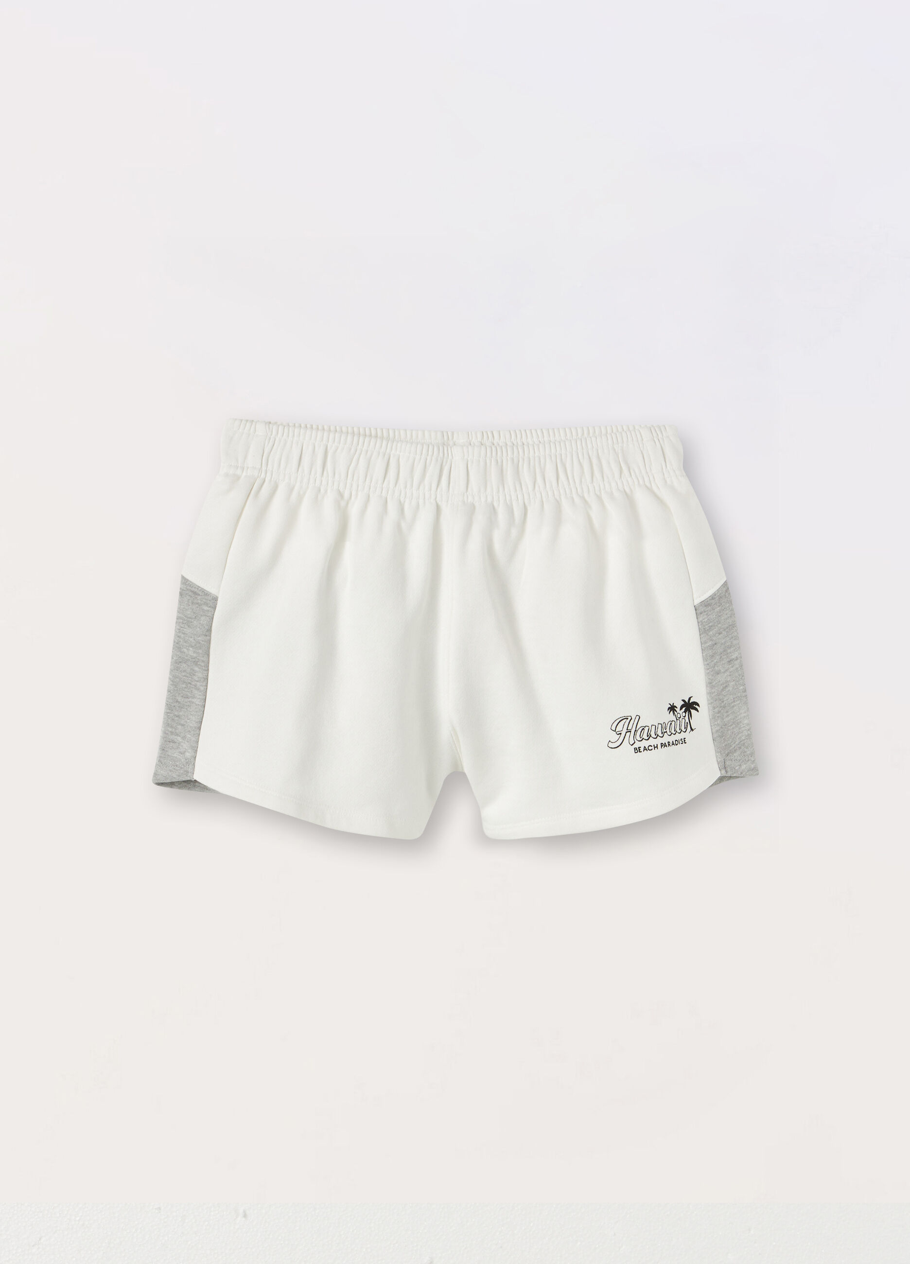 Shorts in french terry di puro cotone ragazza_0