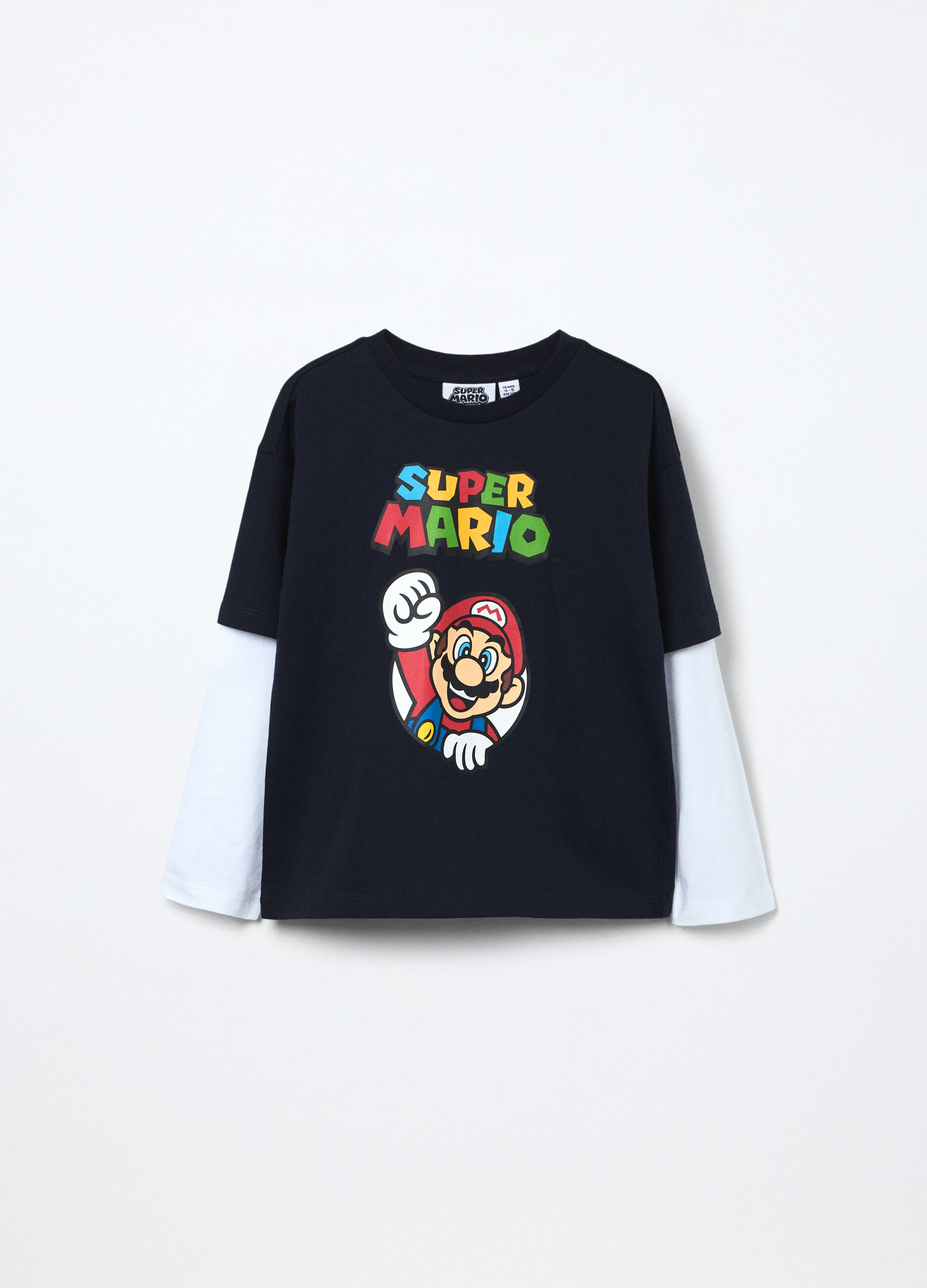 T-shirt in jersey di puro cotone bambino_0