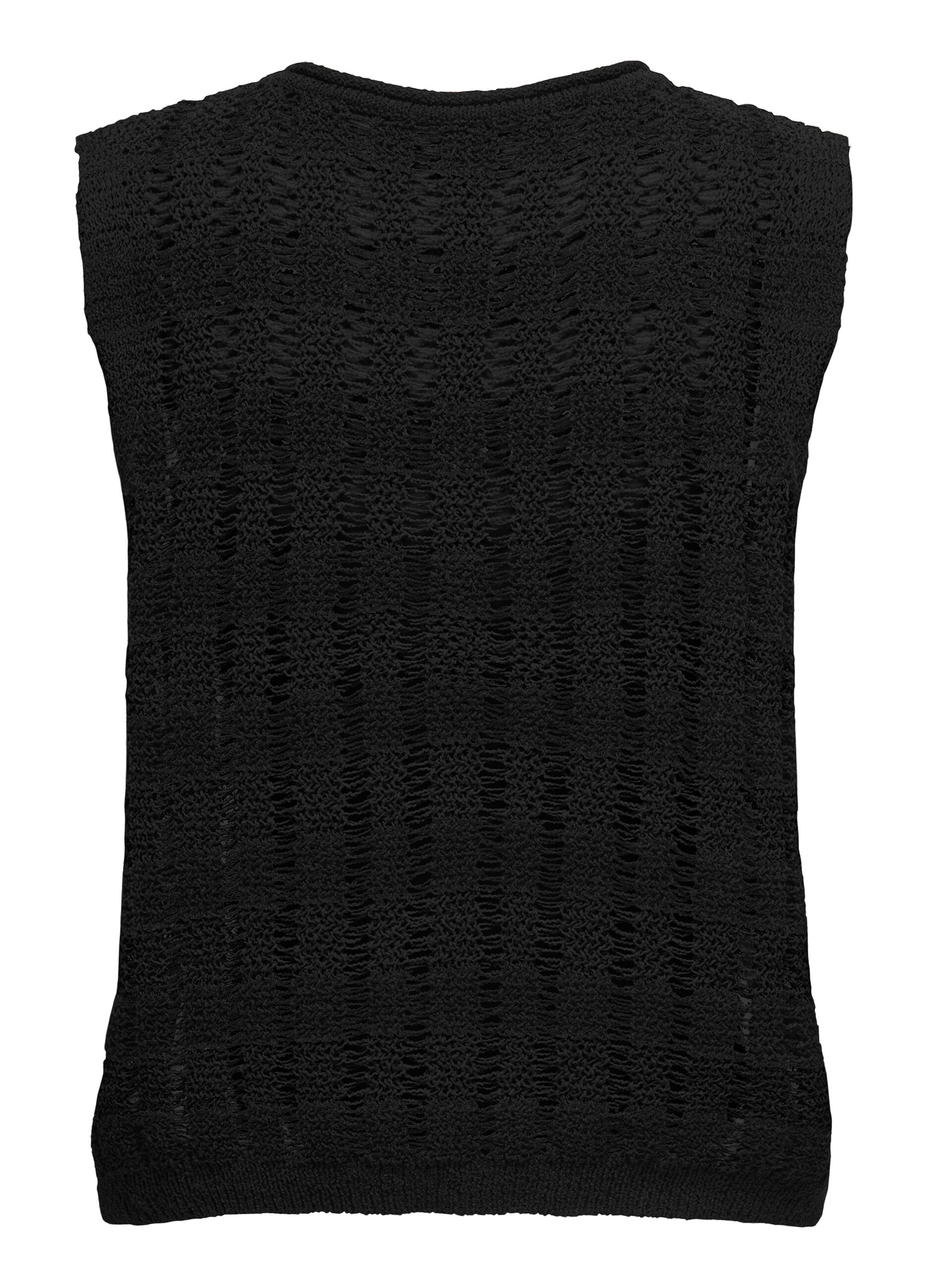 Tricot smanicato donna_1