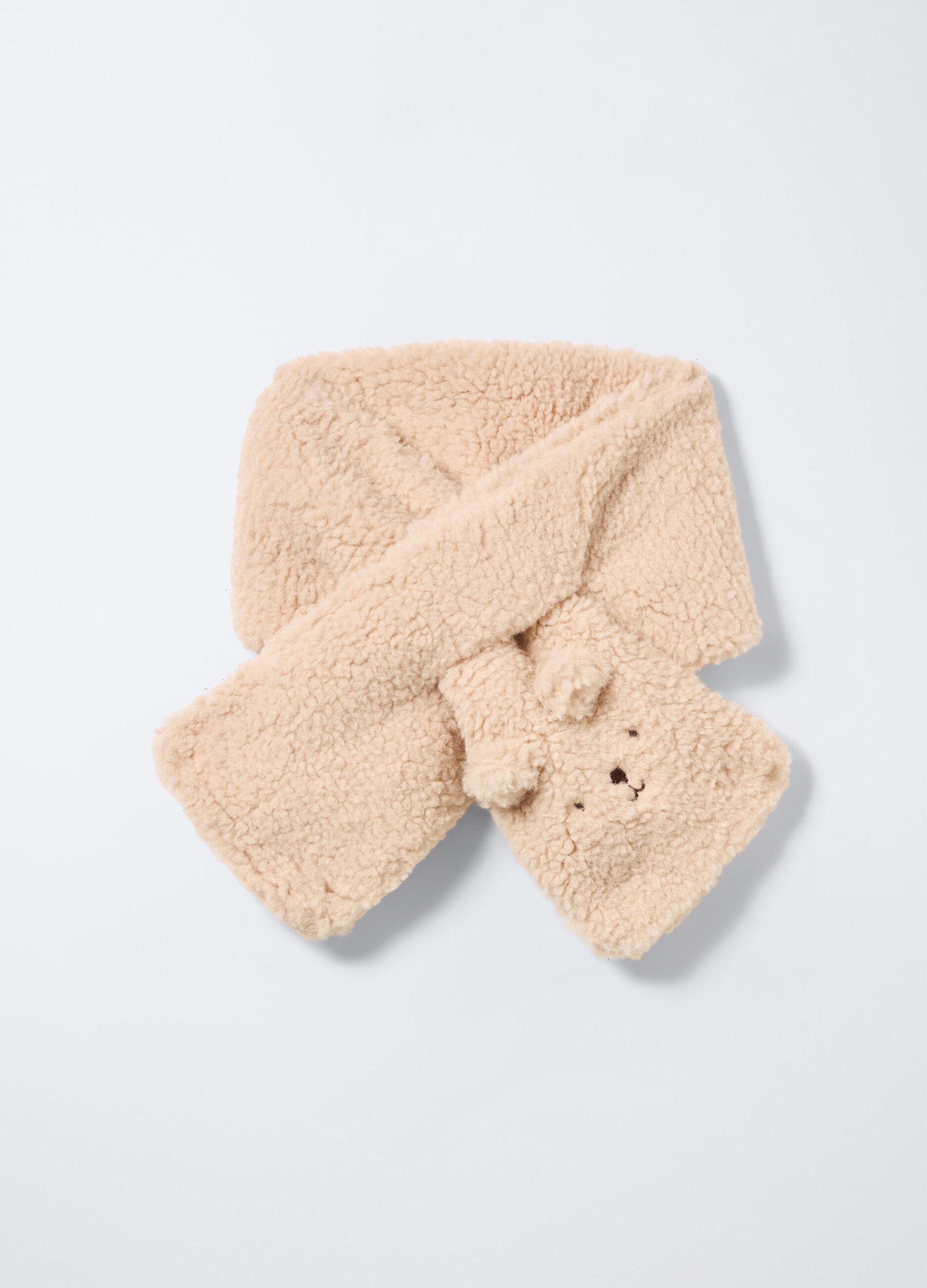 Sciarpa Teddy con ricami _0