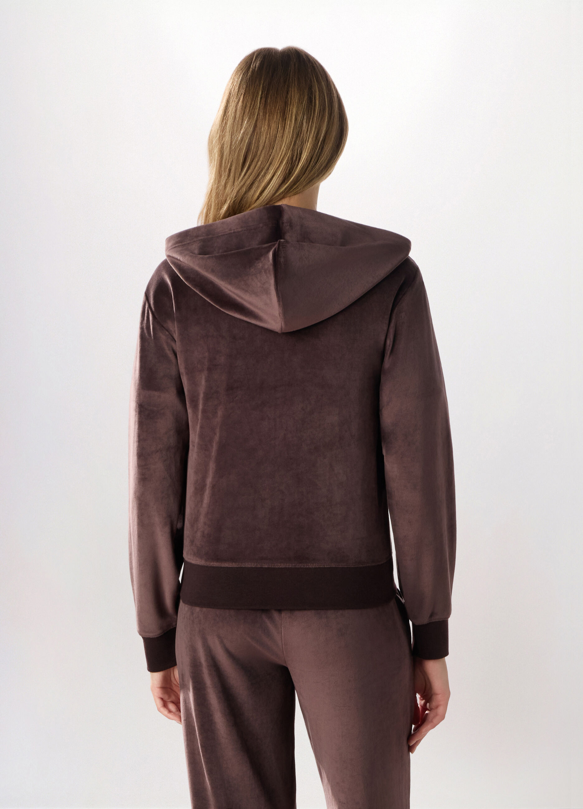 Felpa con cappuccio donna Holistic fitness_1