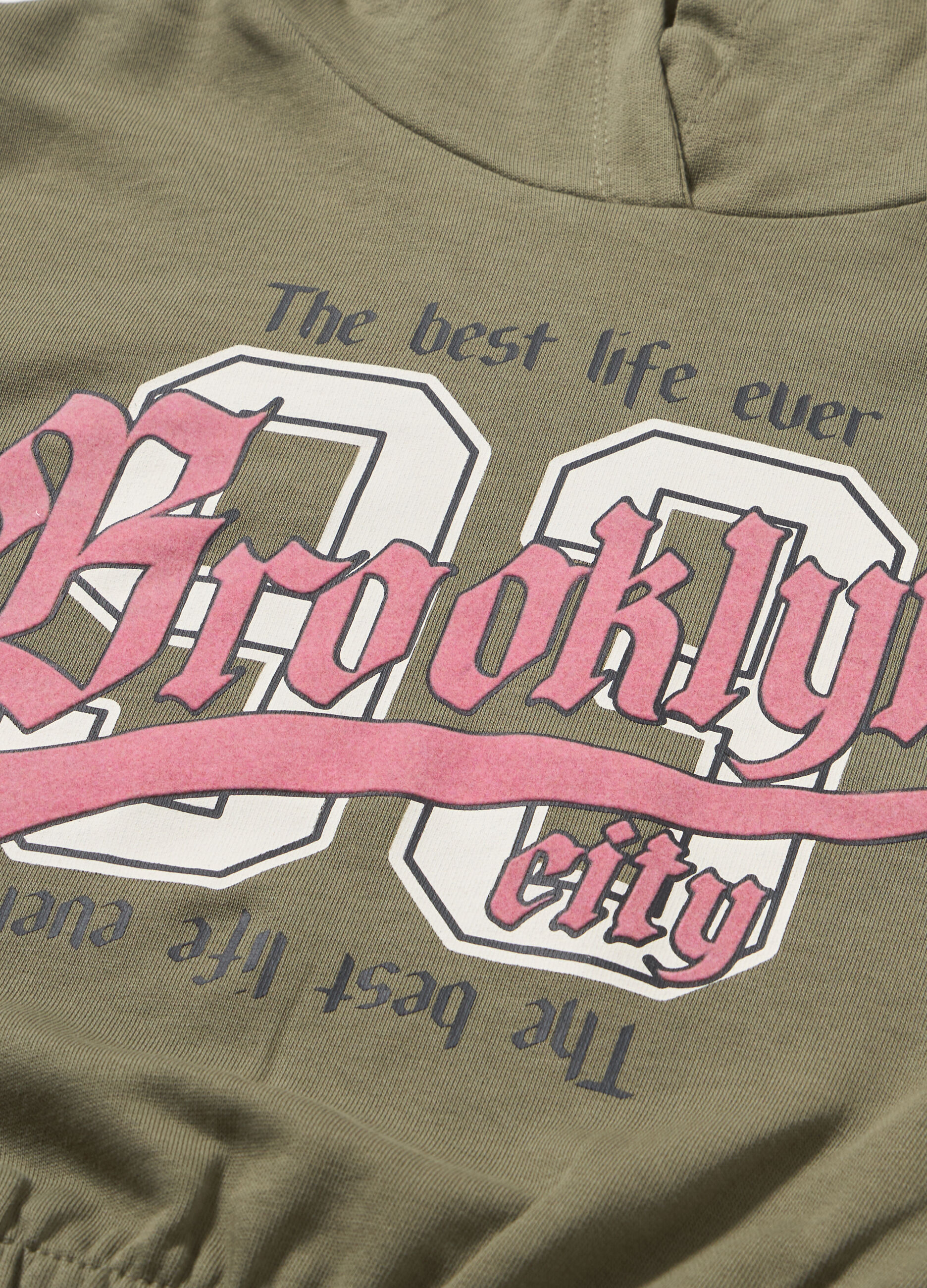 Felpa in puro cotone con cappuccio ragazza_1