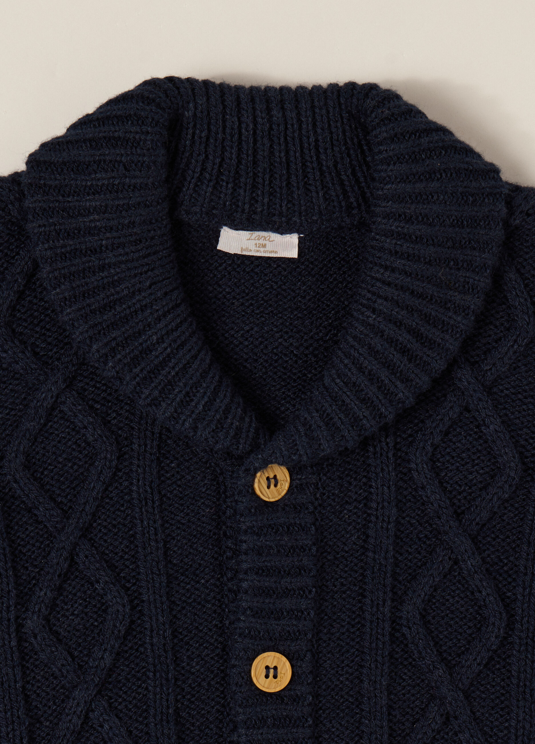 Cardigan tricot misto cotone IANA neonato
