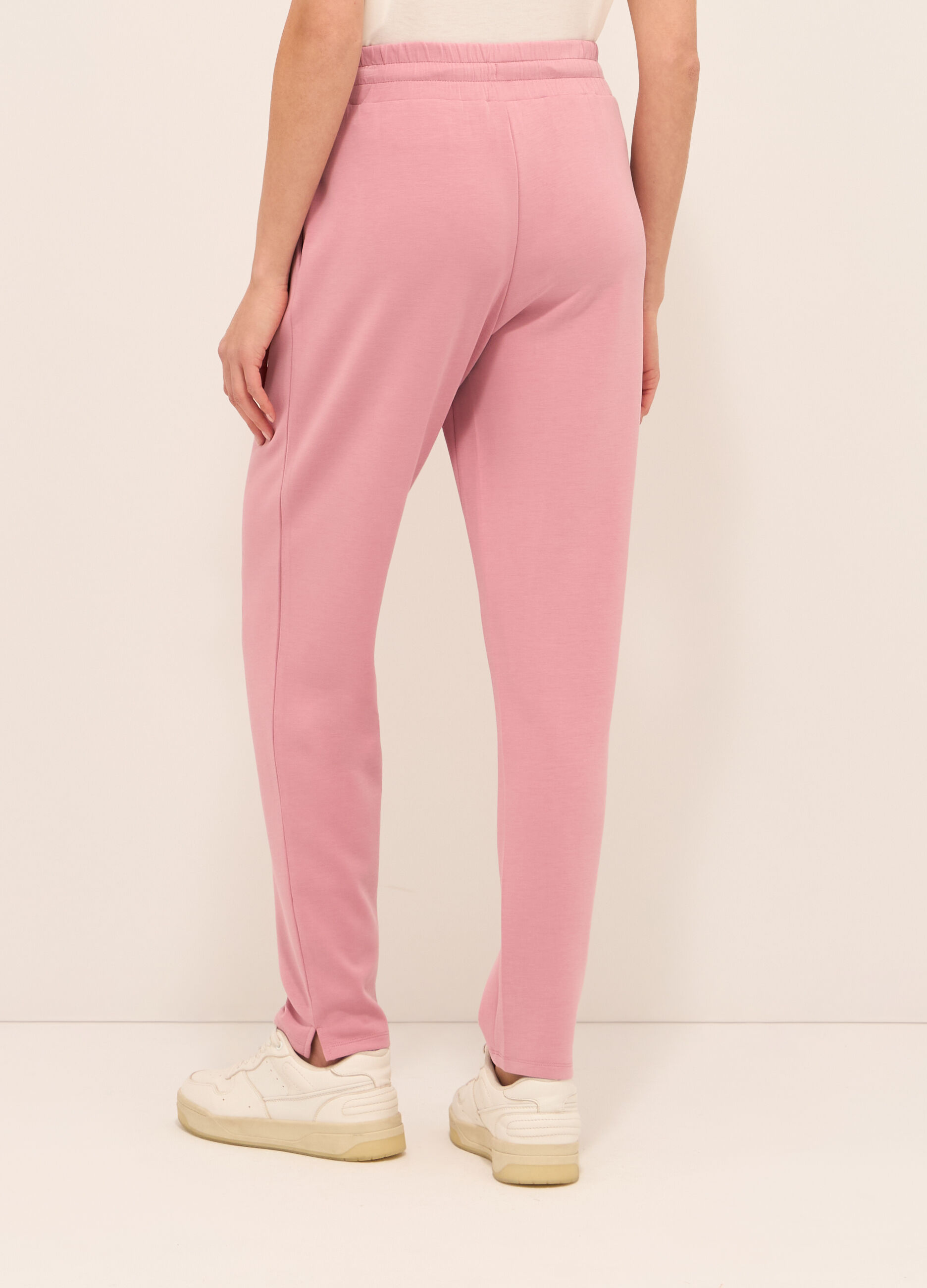Jogger in jersey di misto modal donna_1