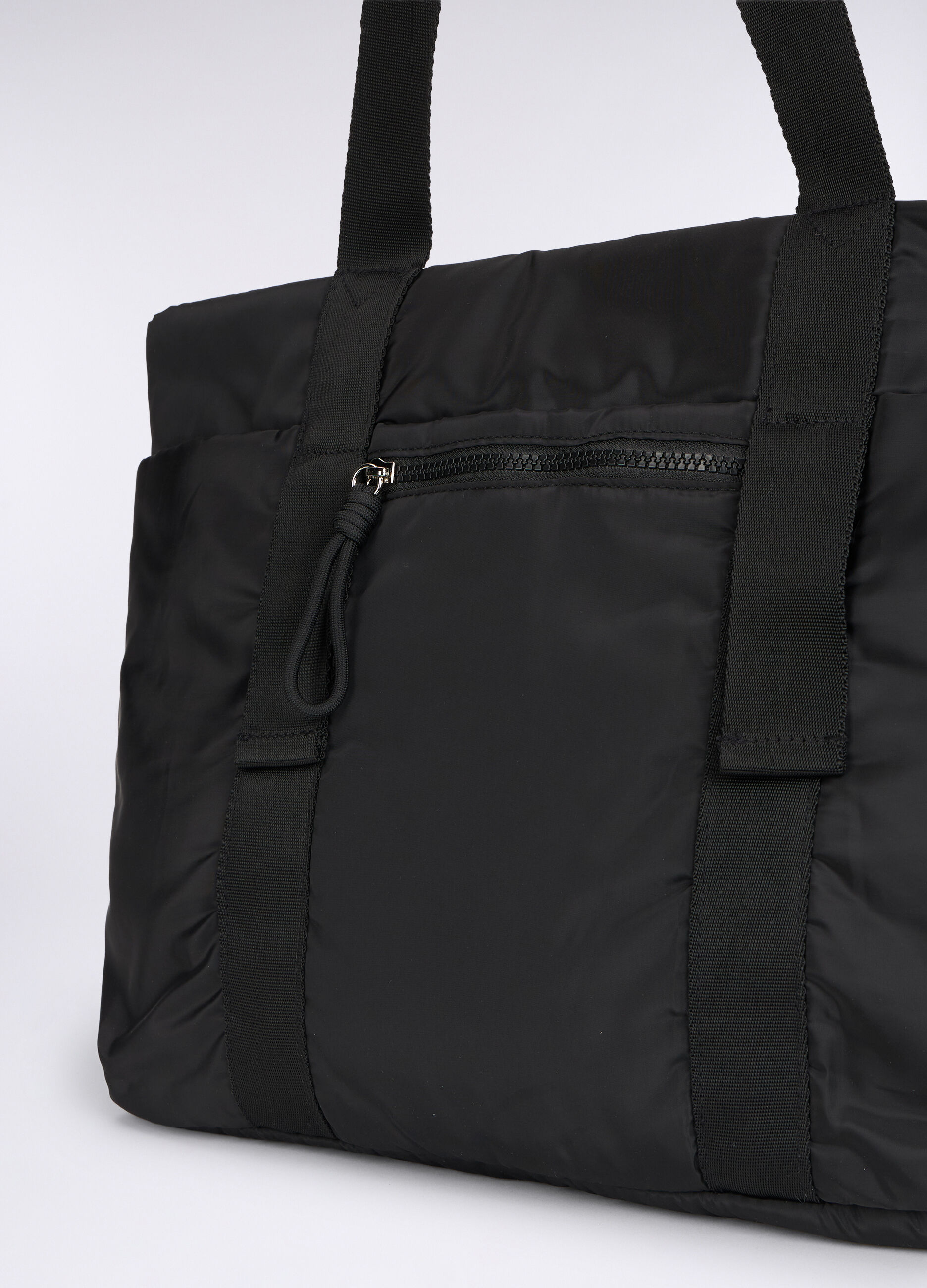 Borsa shopper in tessuto donna_1