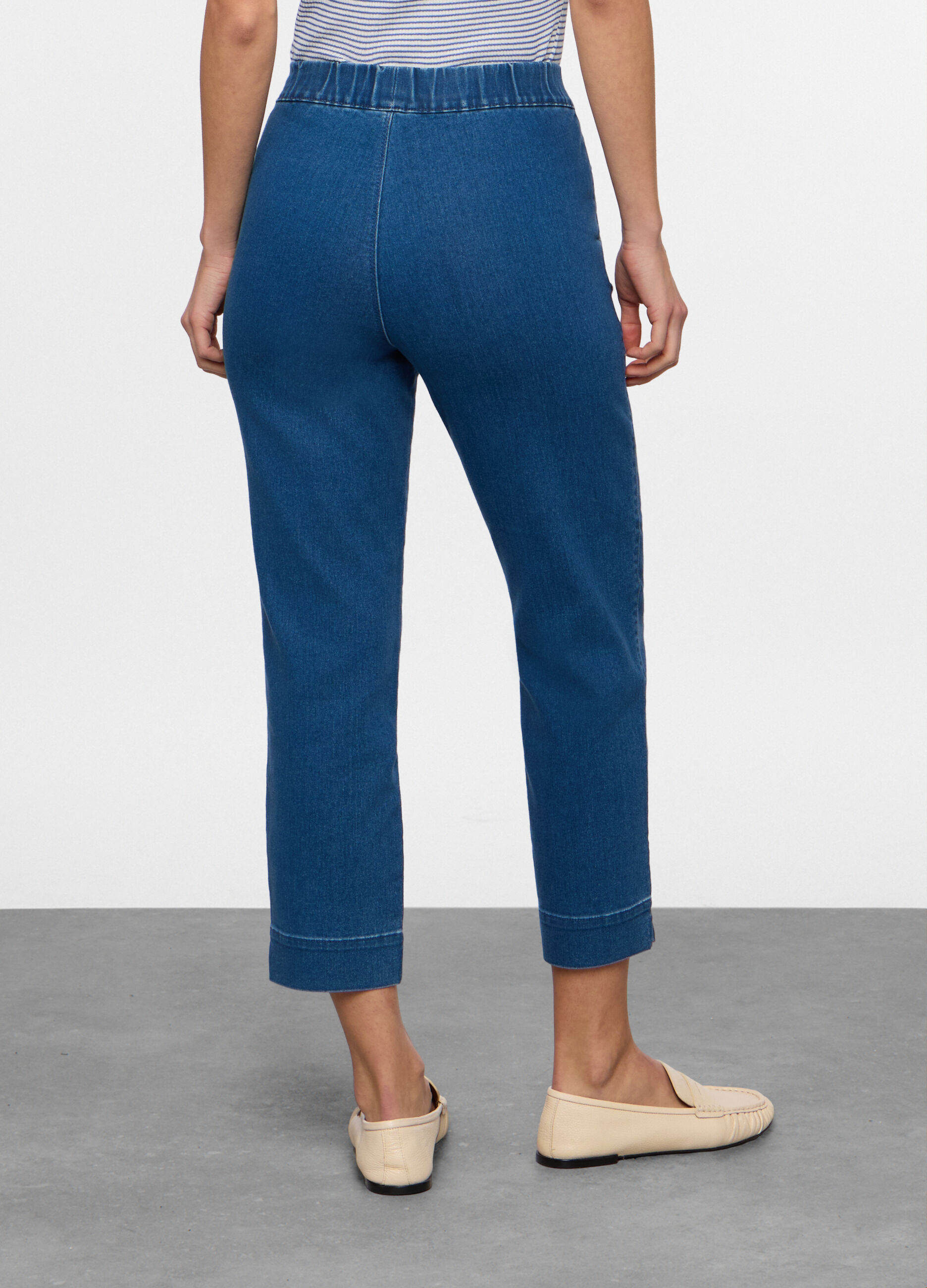 Jeggings in denim misto cotone stretch donna_1