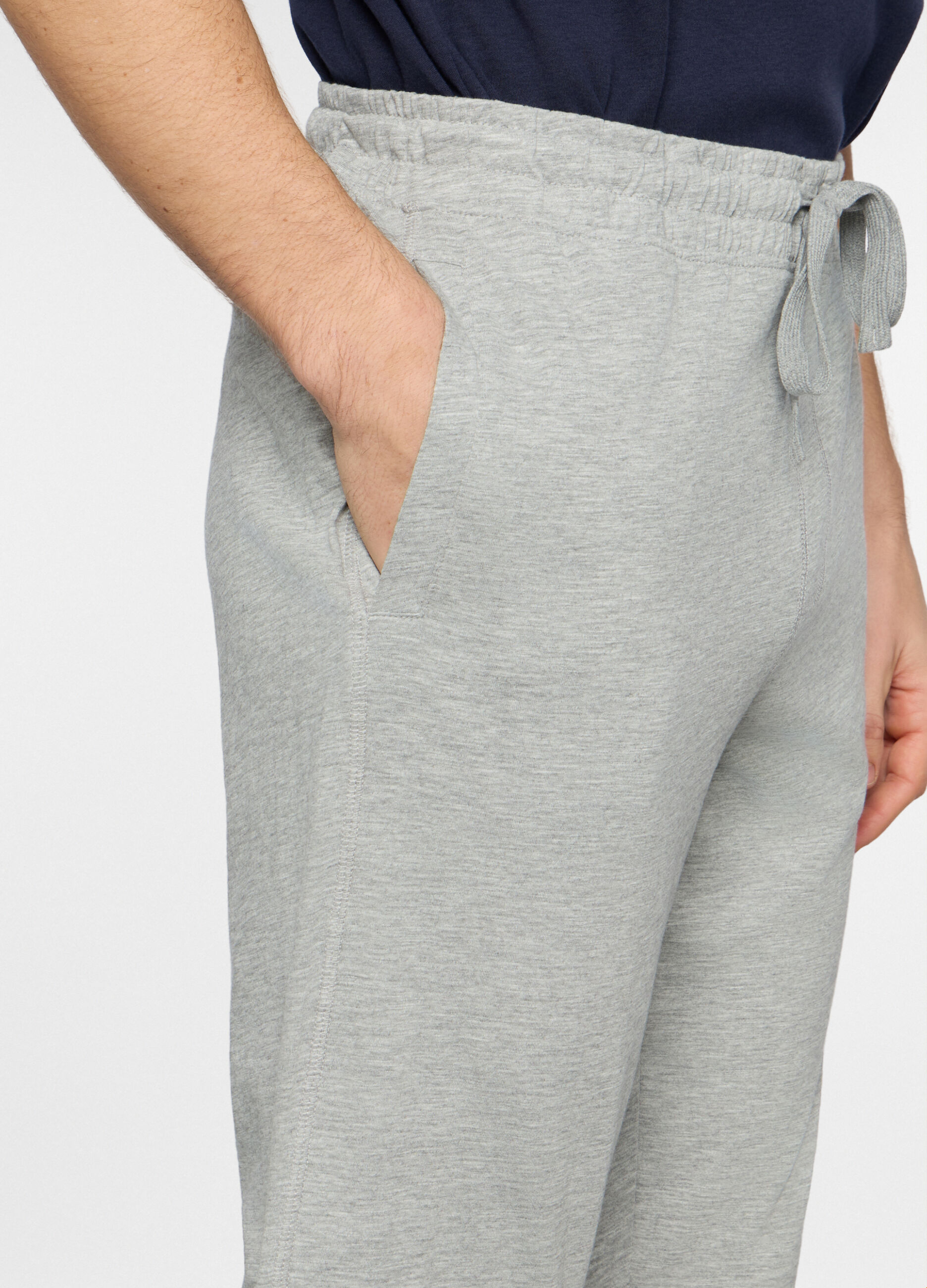 Jogger in jersey di cotone uomo_2