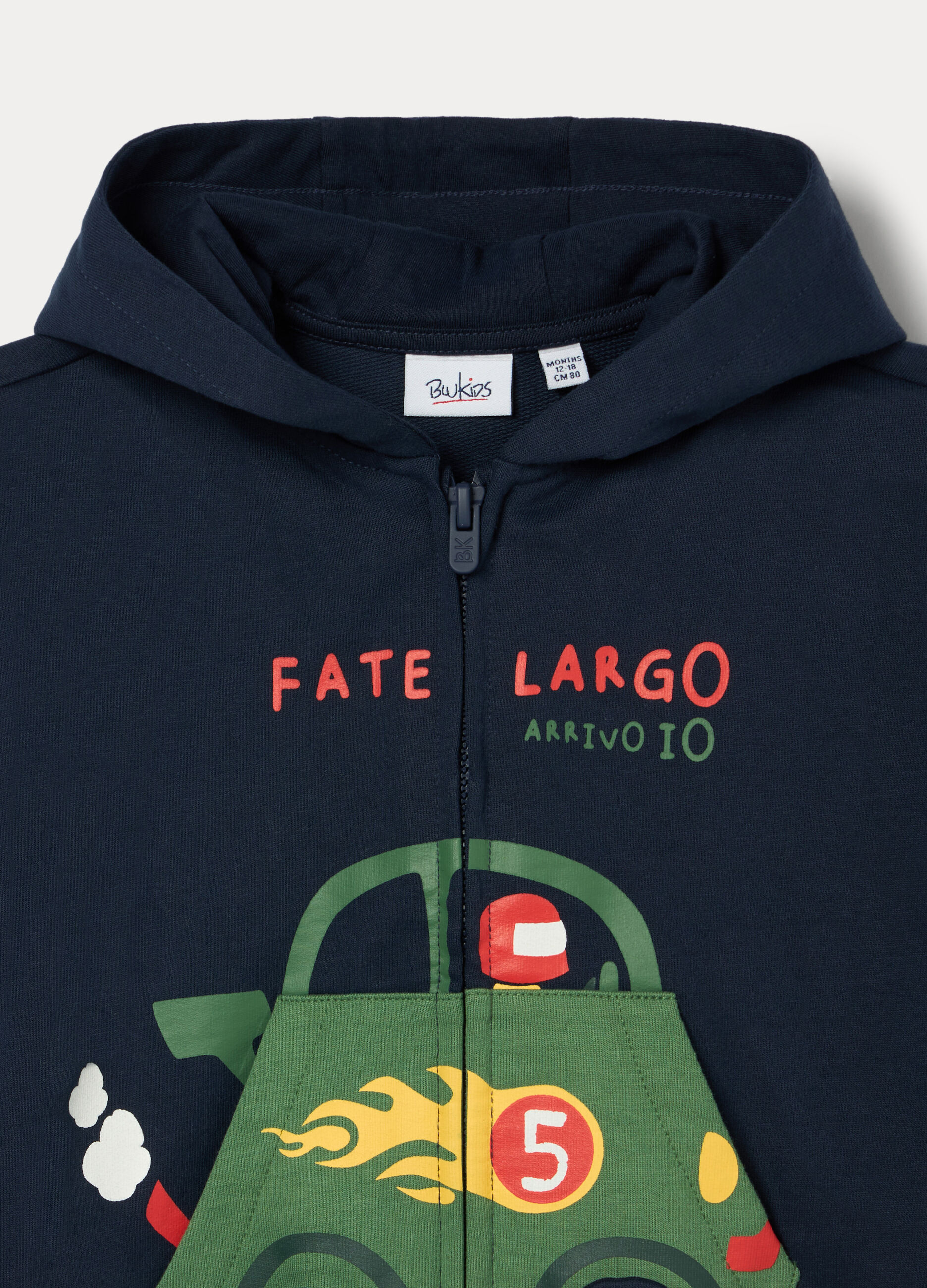 Felpa in french terry di puro cotone bimbo_2