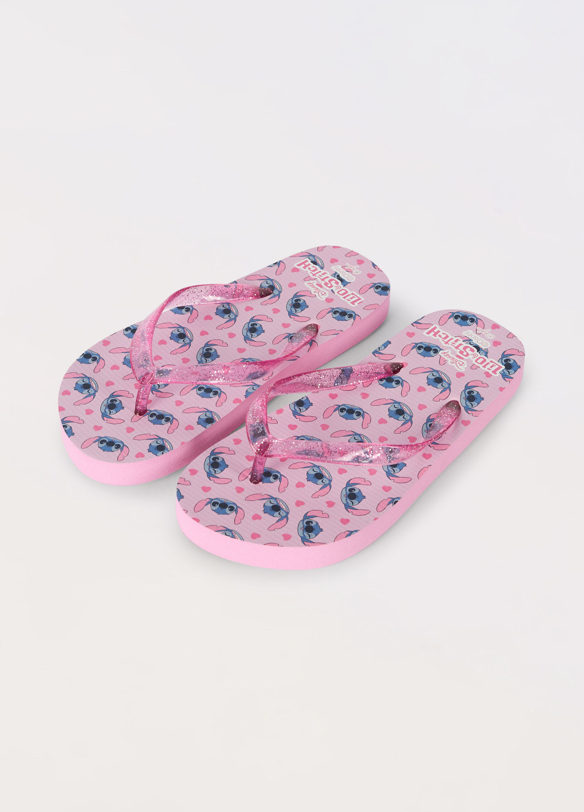Flip-flop con stampa ragazza
