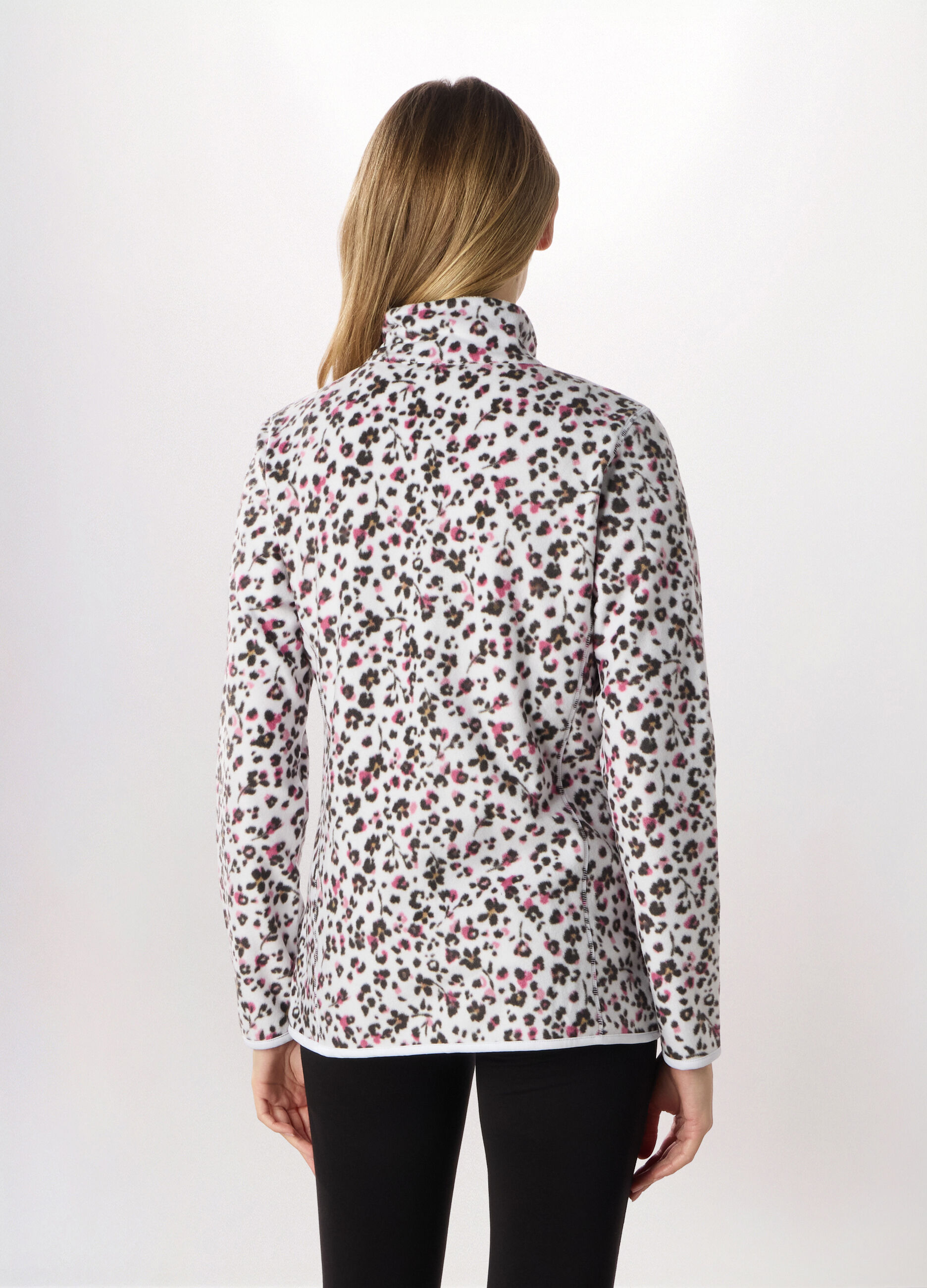 Felpa full zip in pile donna Holistic fitness_1