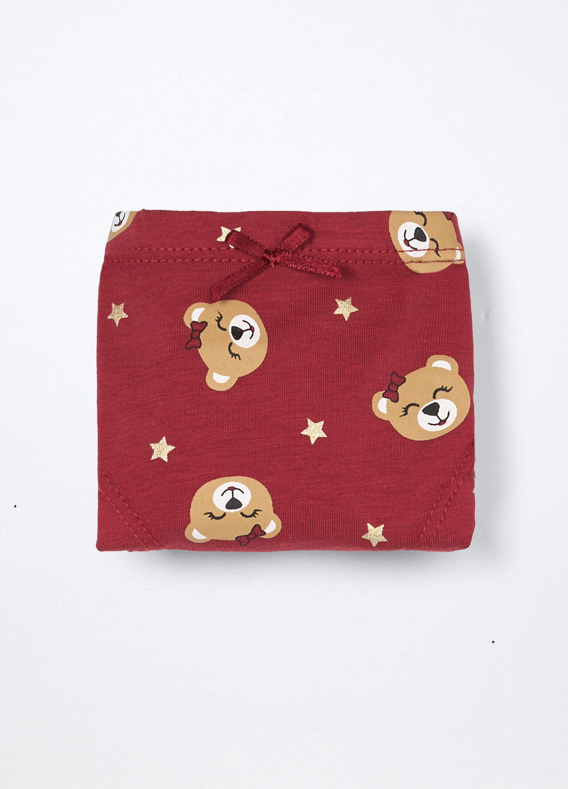 Slip in jersey di cotone stretch bambina_0