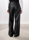 Pantaloni in eco pelle donna_1