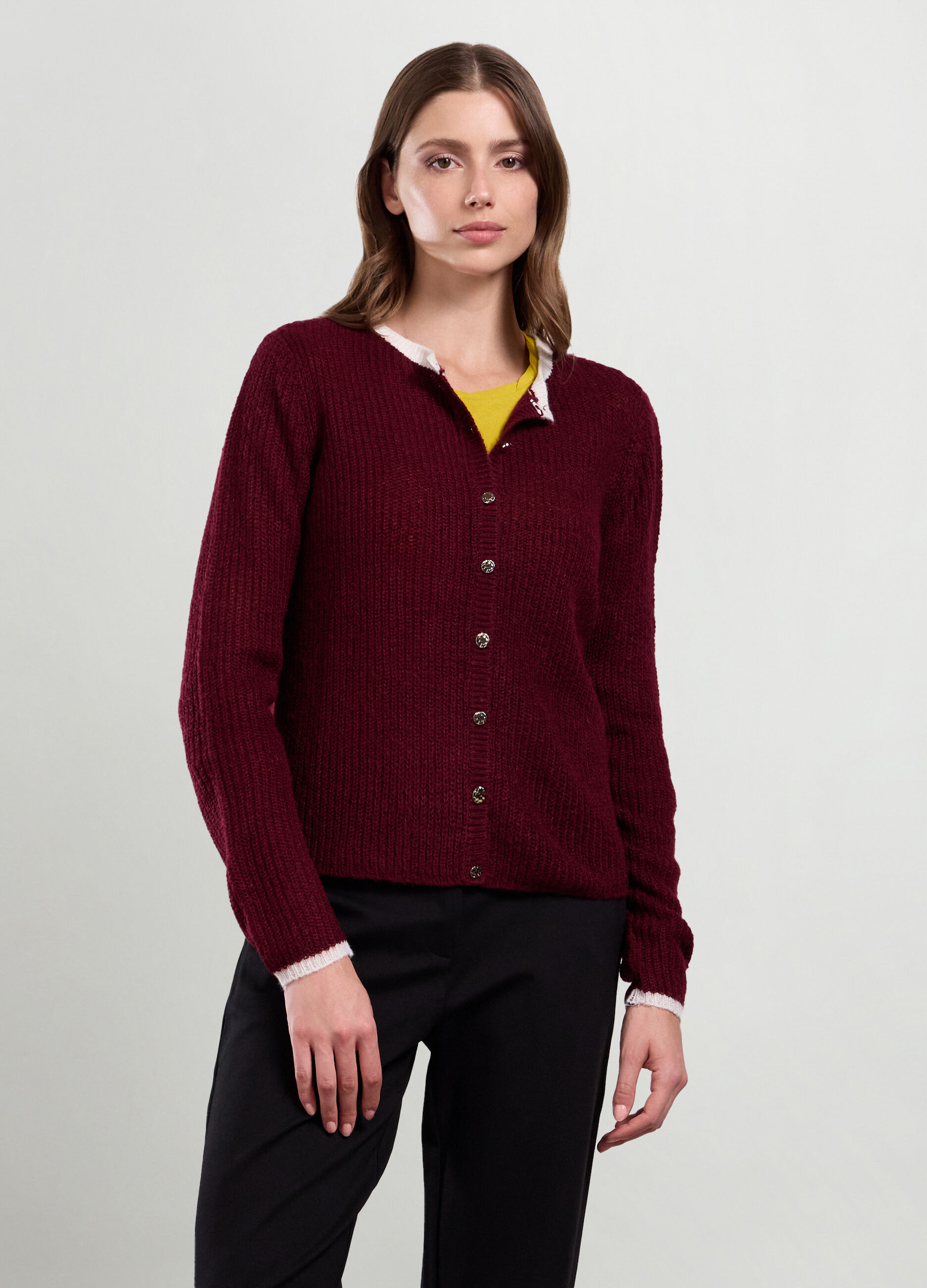 Cardigan tricot donna_0