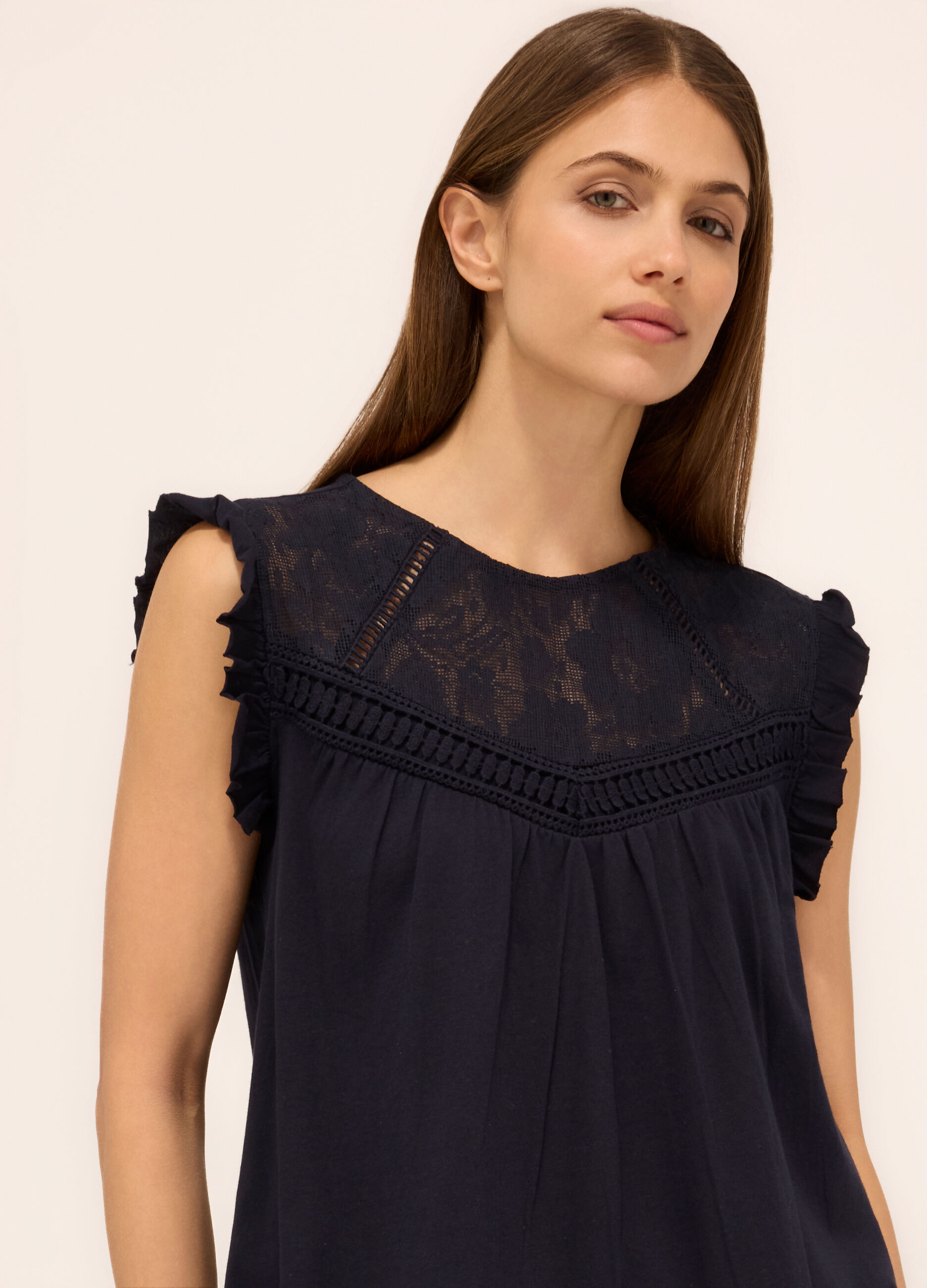 Canotta in jersey di puro cotone donna_2
