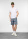Bermuda relaxed fit in misto cotone e lino uomo_0