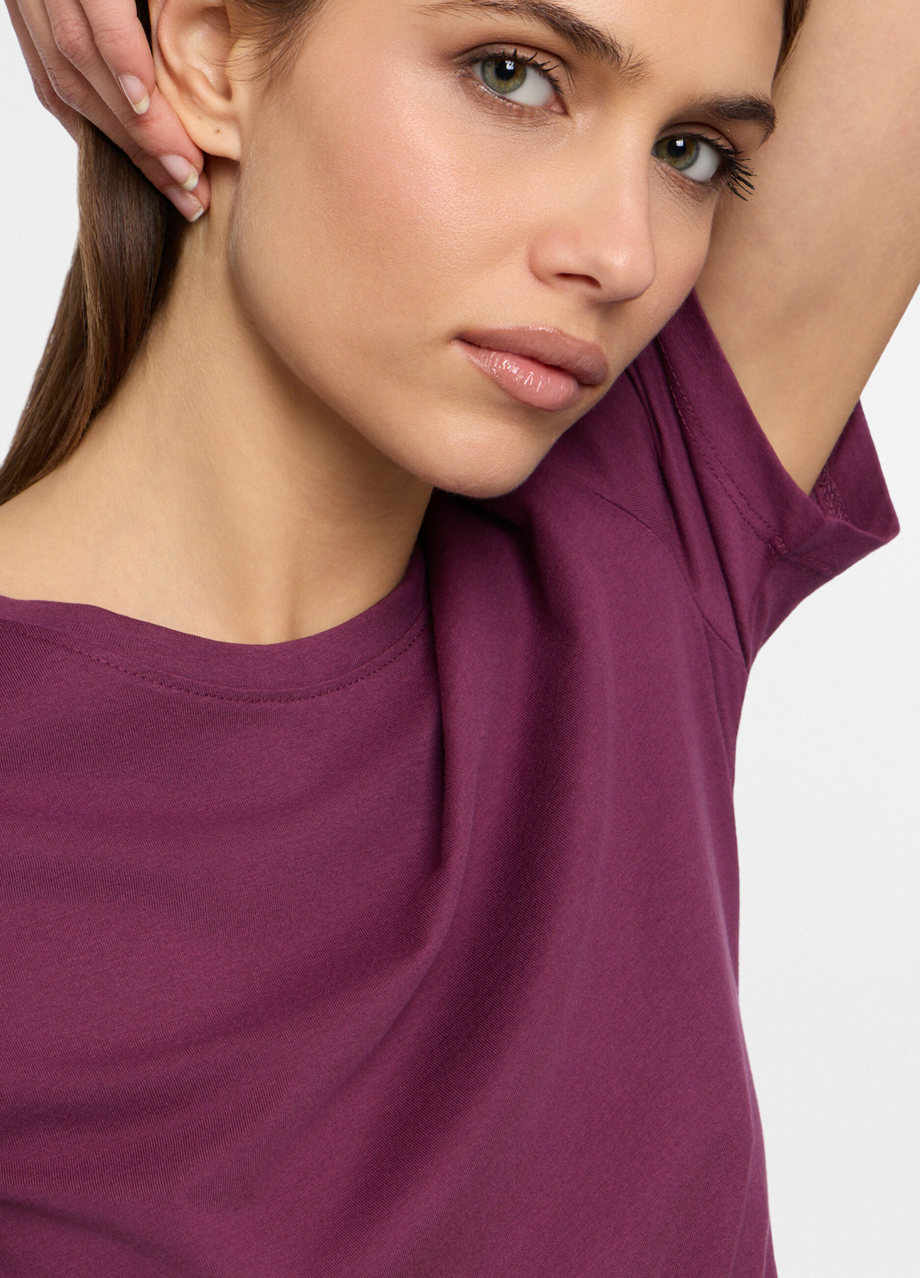 T-shirt girocollo donna_2