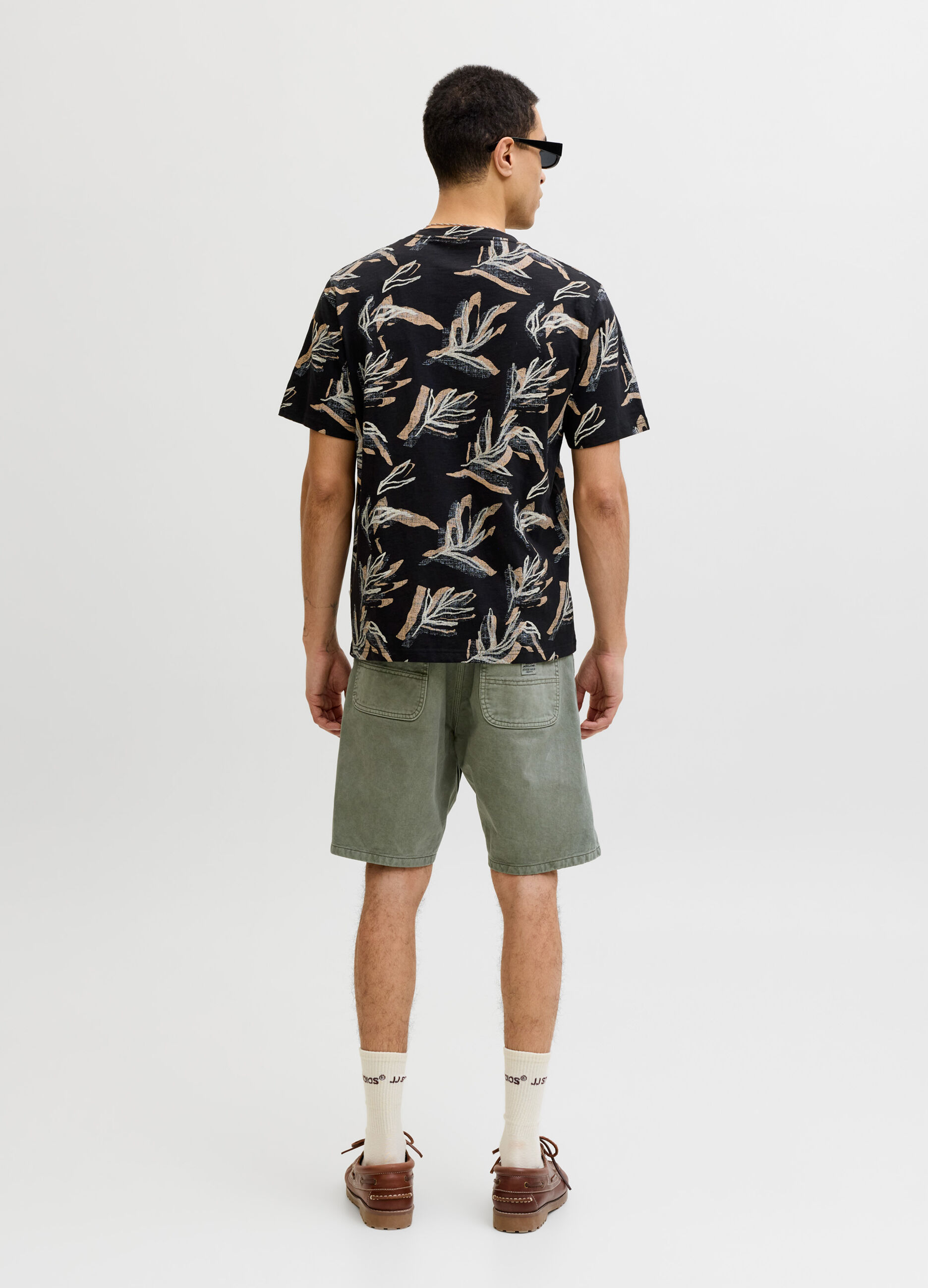 T-shirt regular fit con stampa uomo_2