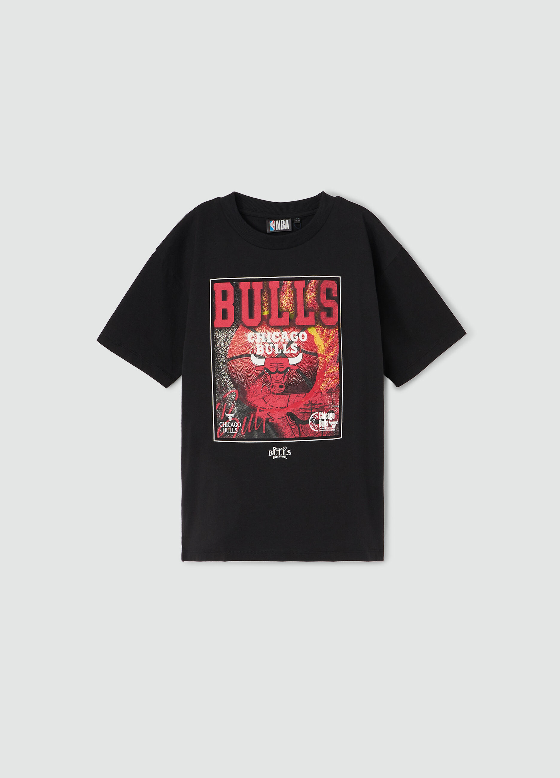 T-shirt NBA a maniche corte in puro cotone ragazzo_0