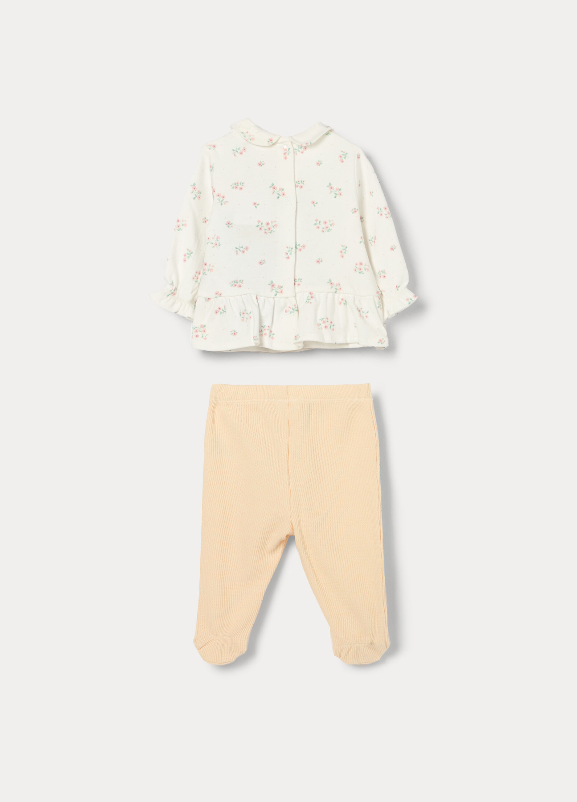 Set Disney in interlock di puro cotone neonata_1