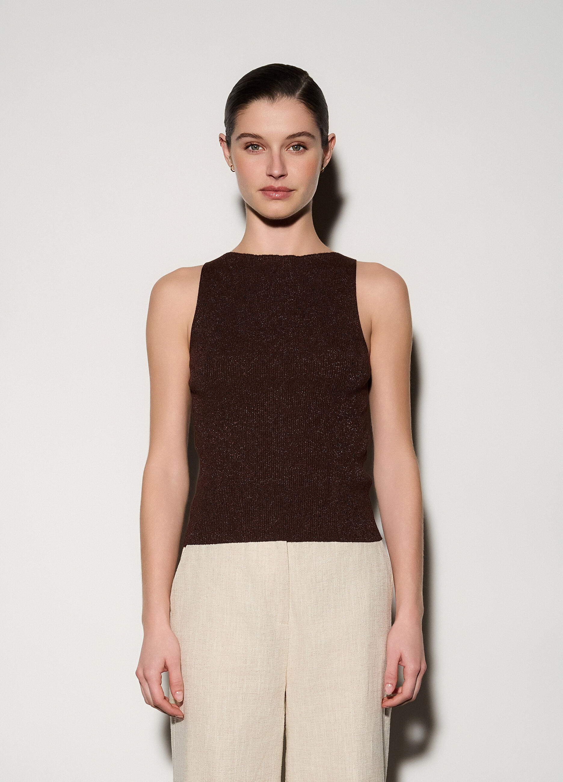 Canotta in costina donna_1