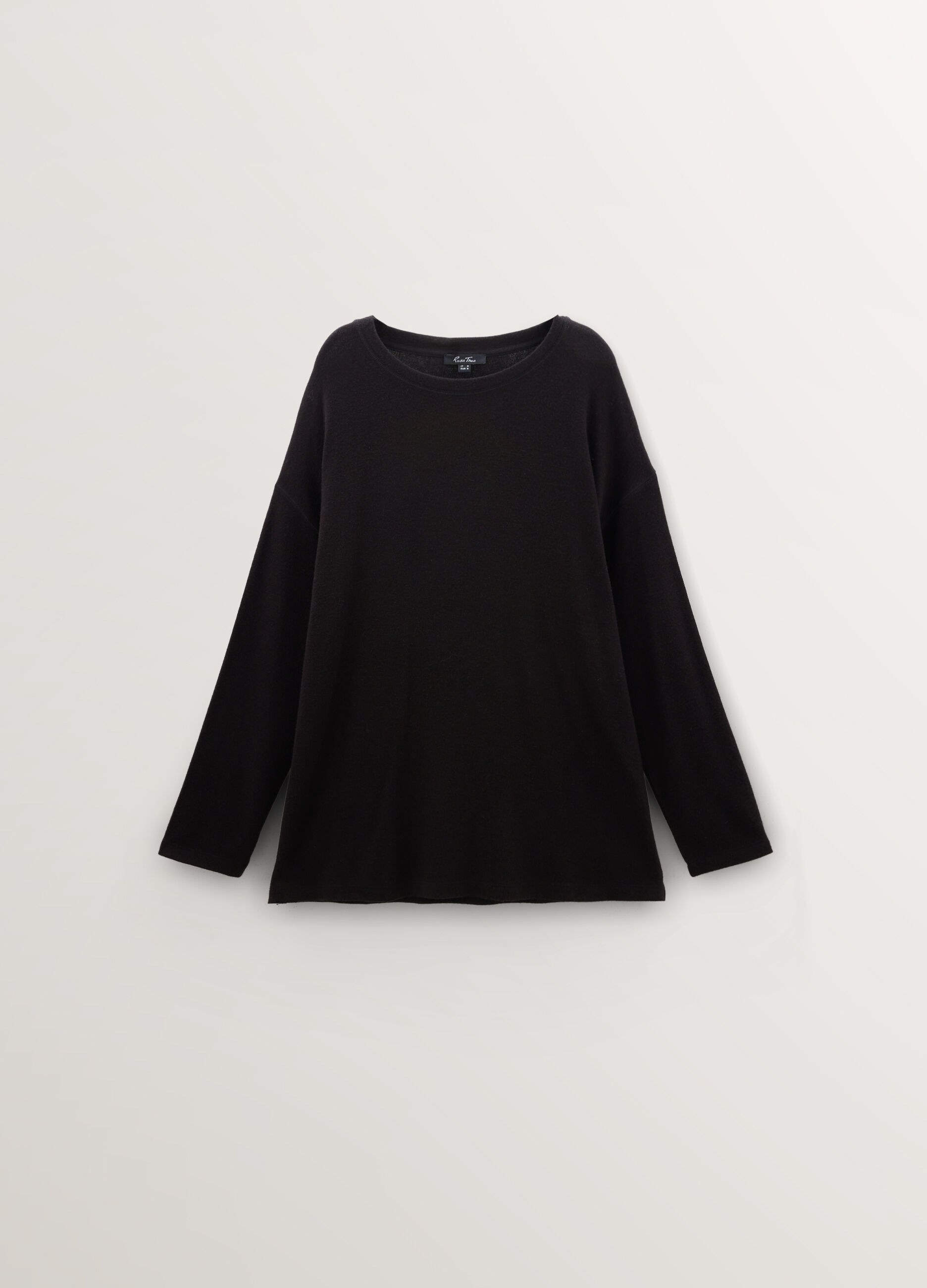 T-shirt girocollo stretch donna curvy_0