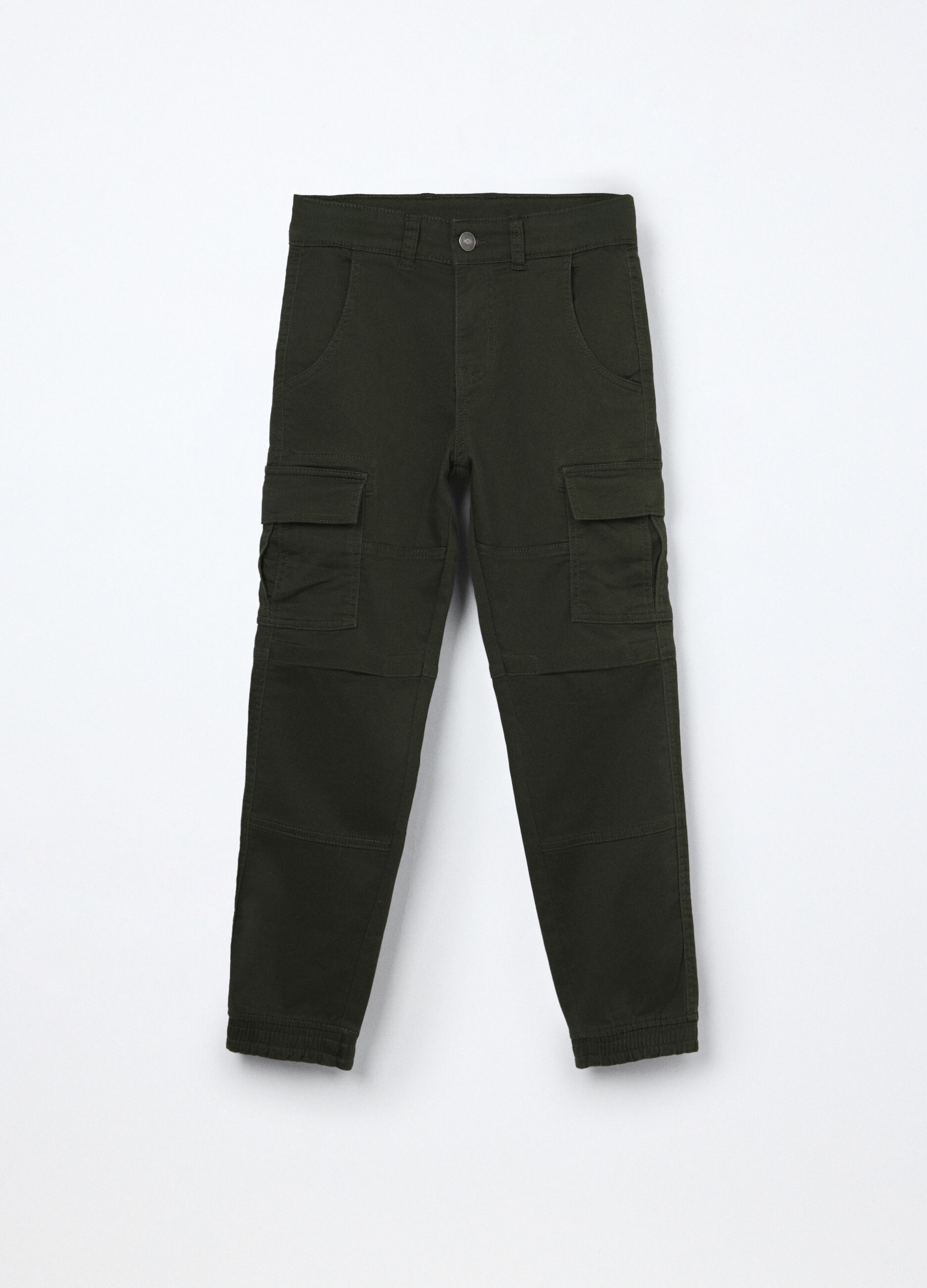 Pantaloni in french terry misto cotone ragazzo_0