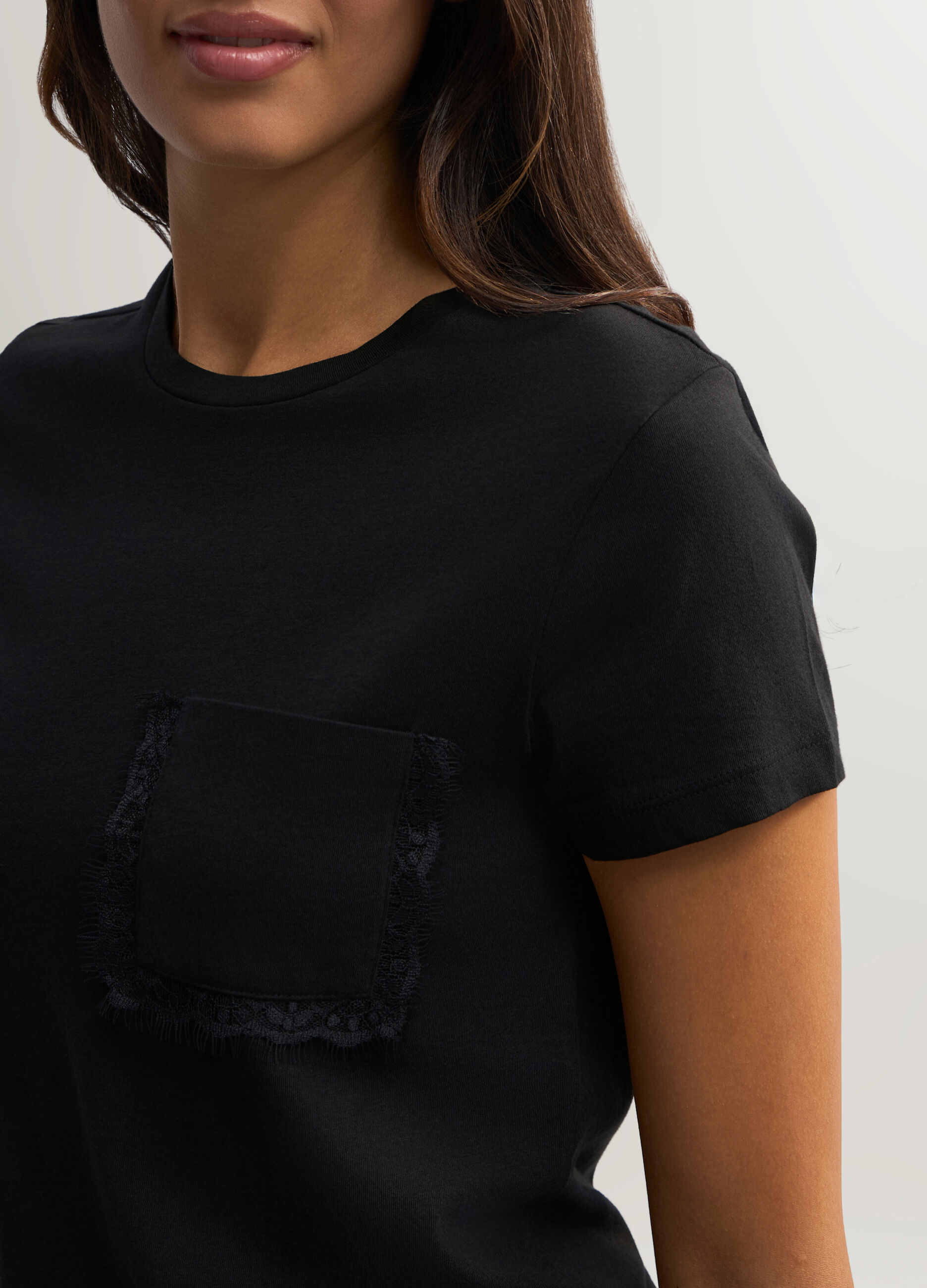 T-shirt girocollo donna_2